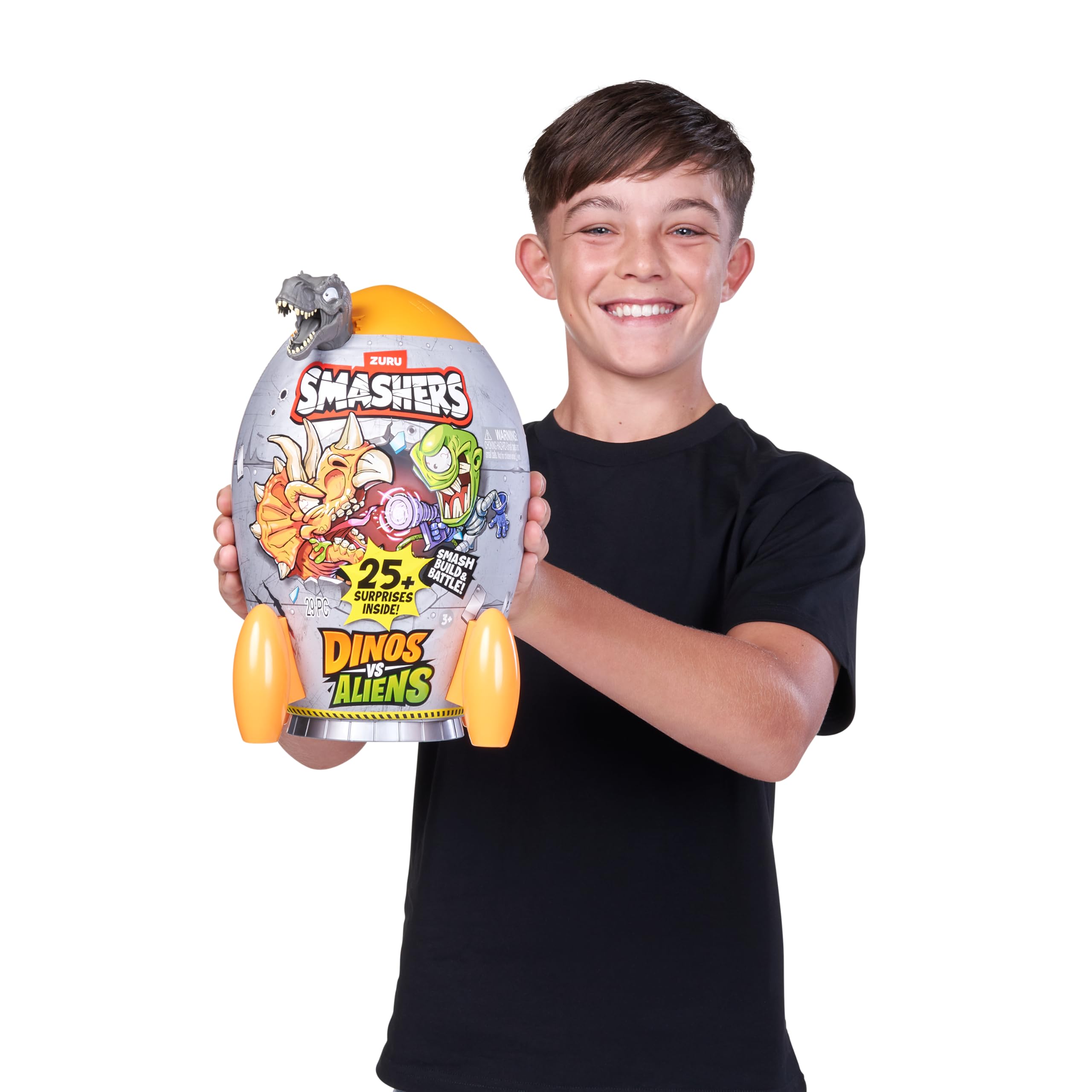 Smashers Dino vs Aliens Medium - Spinosaurus Smashable Egg Toy by ZURU