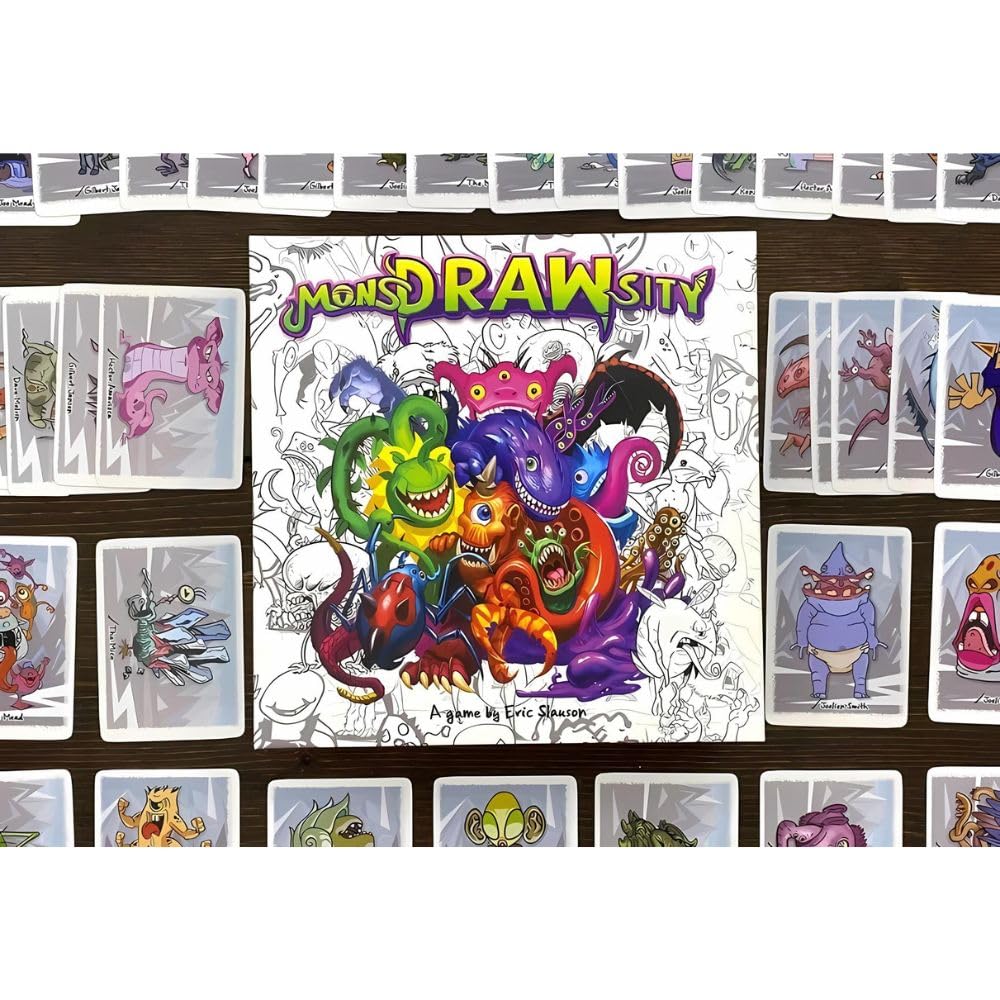 Deep Water Games MonsDRAWsity Drawing Party Game 7