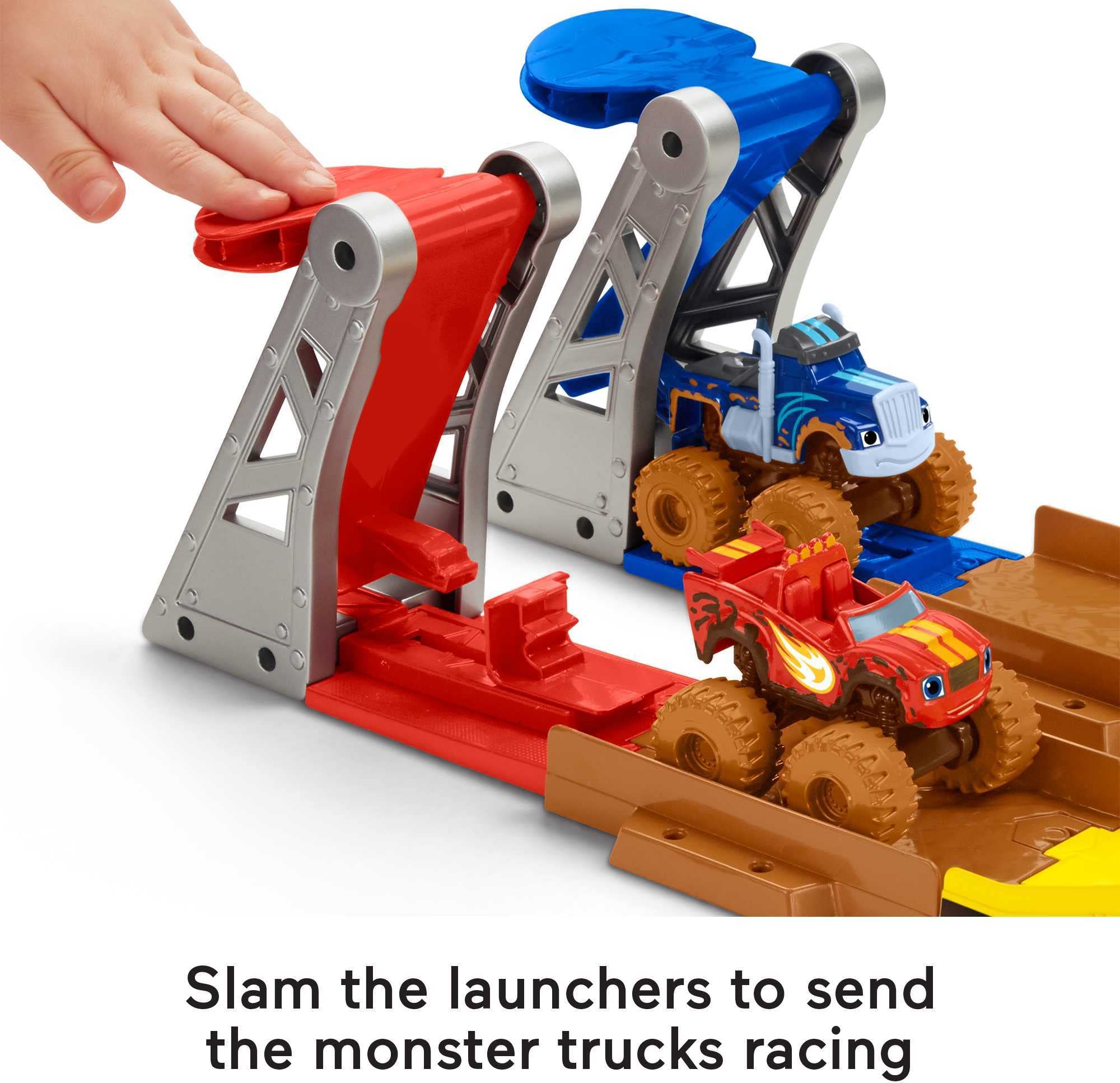 Fisher-Price Nickelodeon Blaze und die Monster Machines Mud Pit Race Track 6