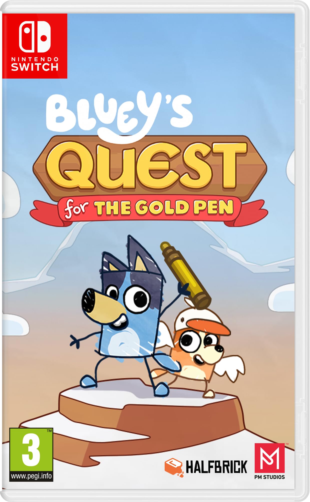 Bluey's Quest for The Gold Pen [Nintendo Switch]