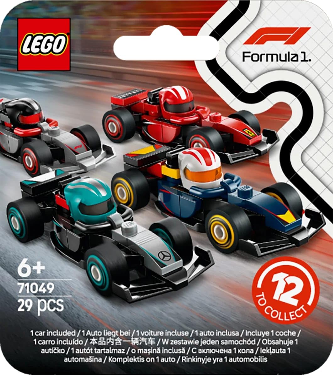 LEGO F1 Rennwagen zum Sammeln – 1 von 12 Mini-Baumodellen mit beweglichen Rädern für Kinder ab 6 Jahren 10