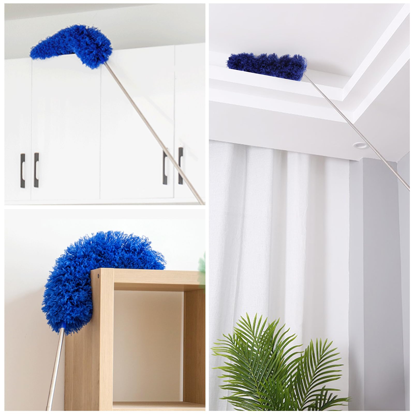 ASelected - Extendable Microfiber Duster with 108" Telescoping Pole 7