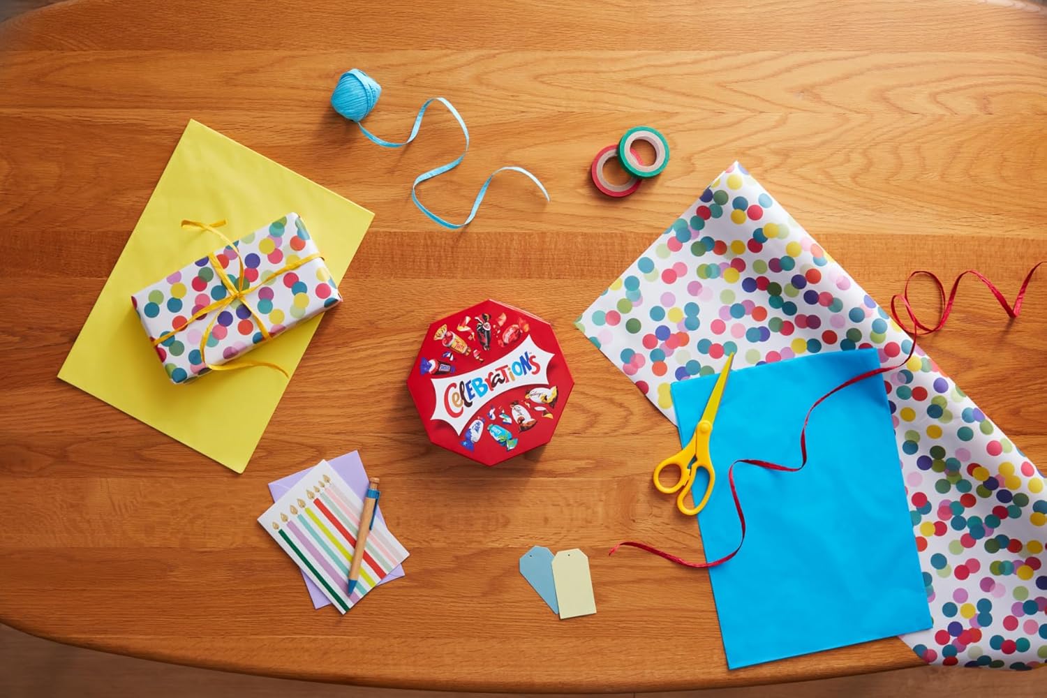 Celebrations Milk Chocolate Gift Box of Mini Chocolates & Biscuit Bars - 385g 8