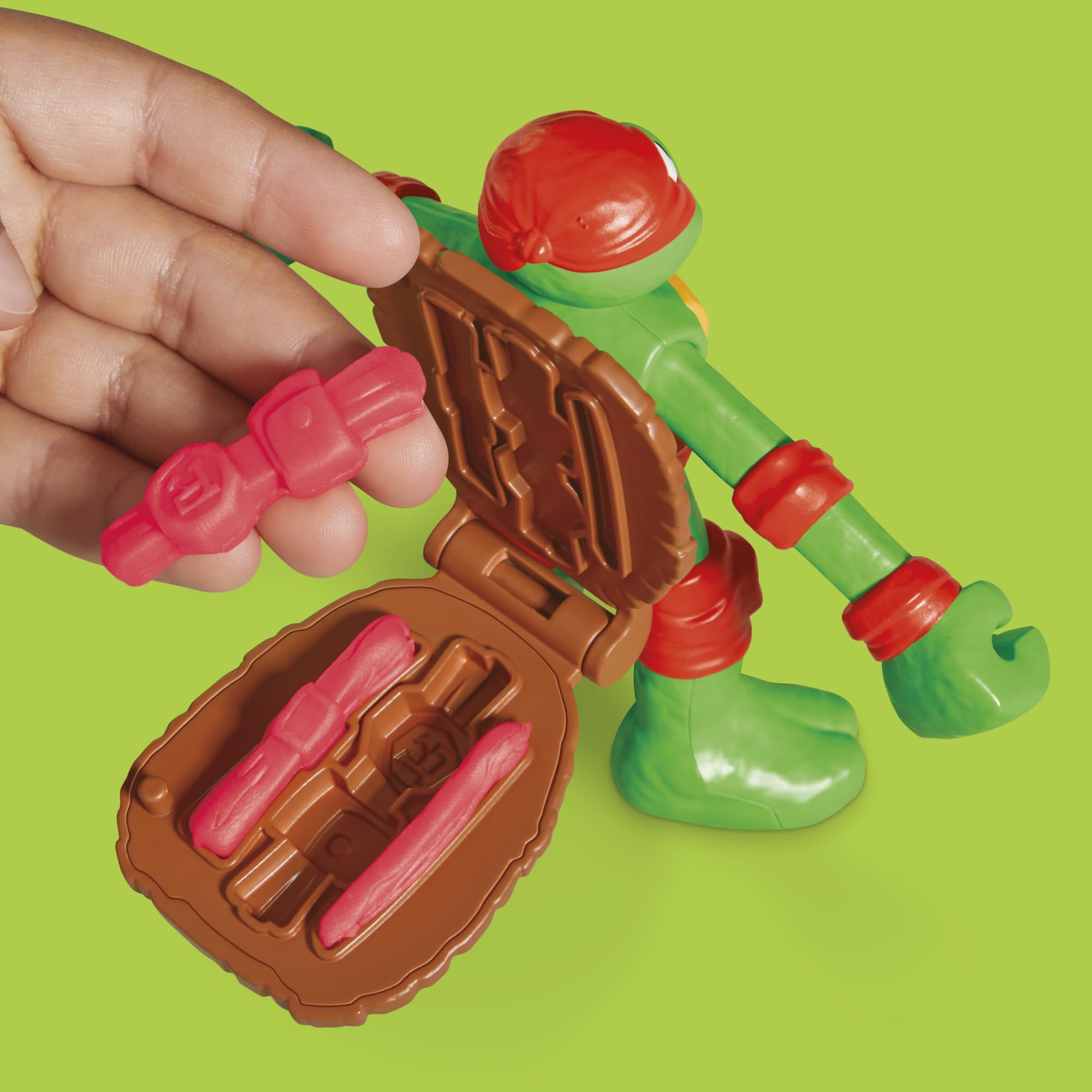 Play-Doh Teenage Mutant Ninja Turtles Cowabunga Creations Playset with 8 Colors 5