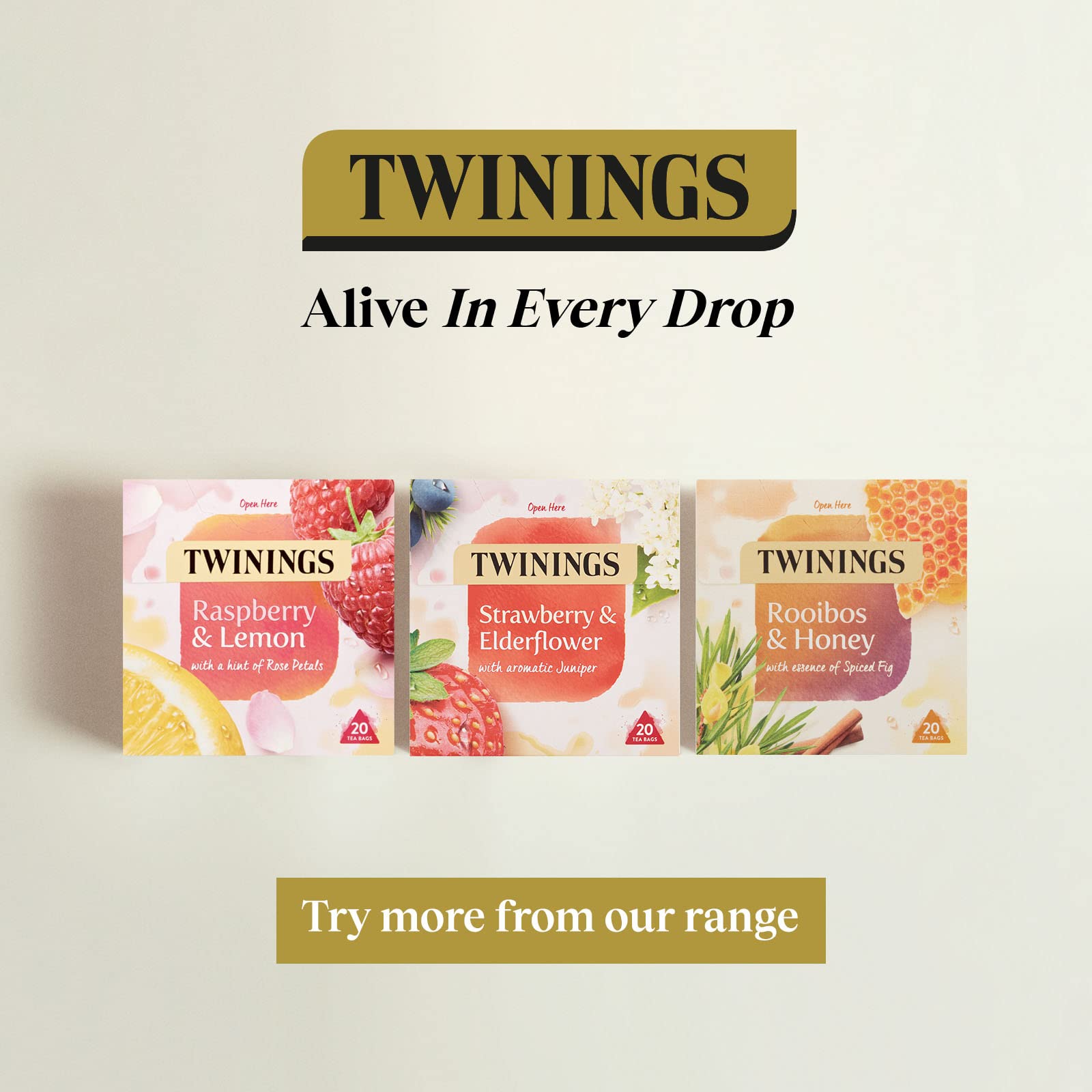 Twinings Peppermint and Strawberry Herbal Tea Bags, 20 Tea Bags 6