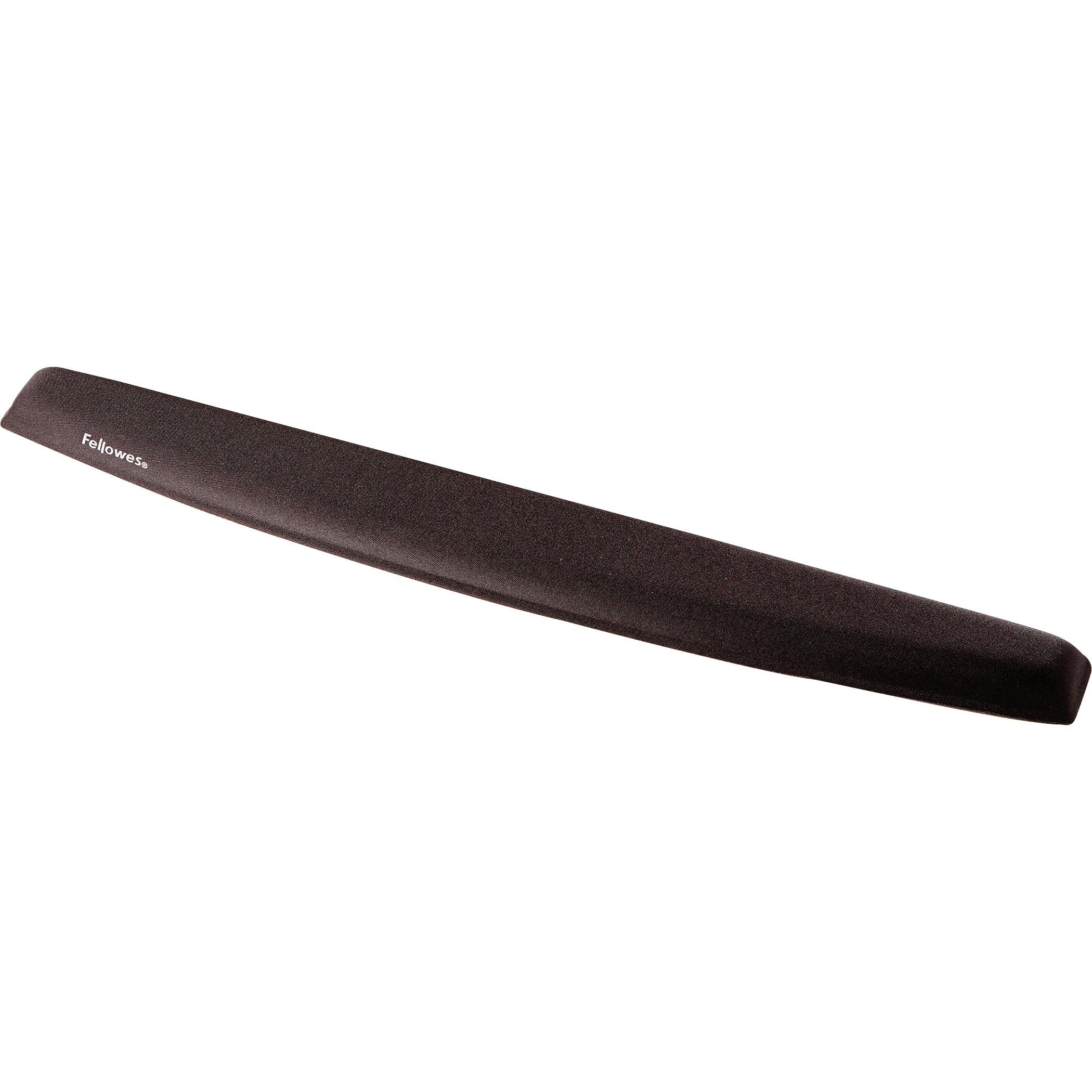 Fellowes Memory Foam Keyboard Wrist Rest - Ergonomic Support | Black | PU Material 2