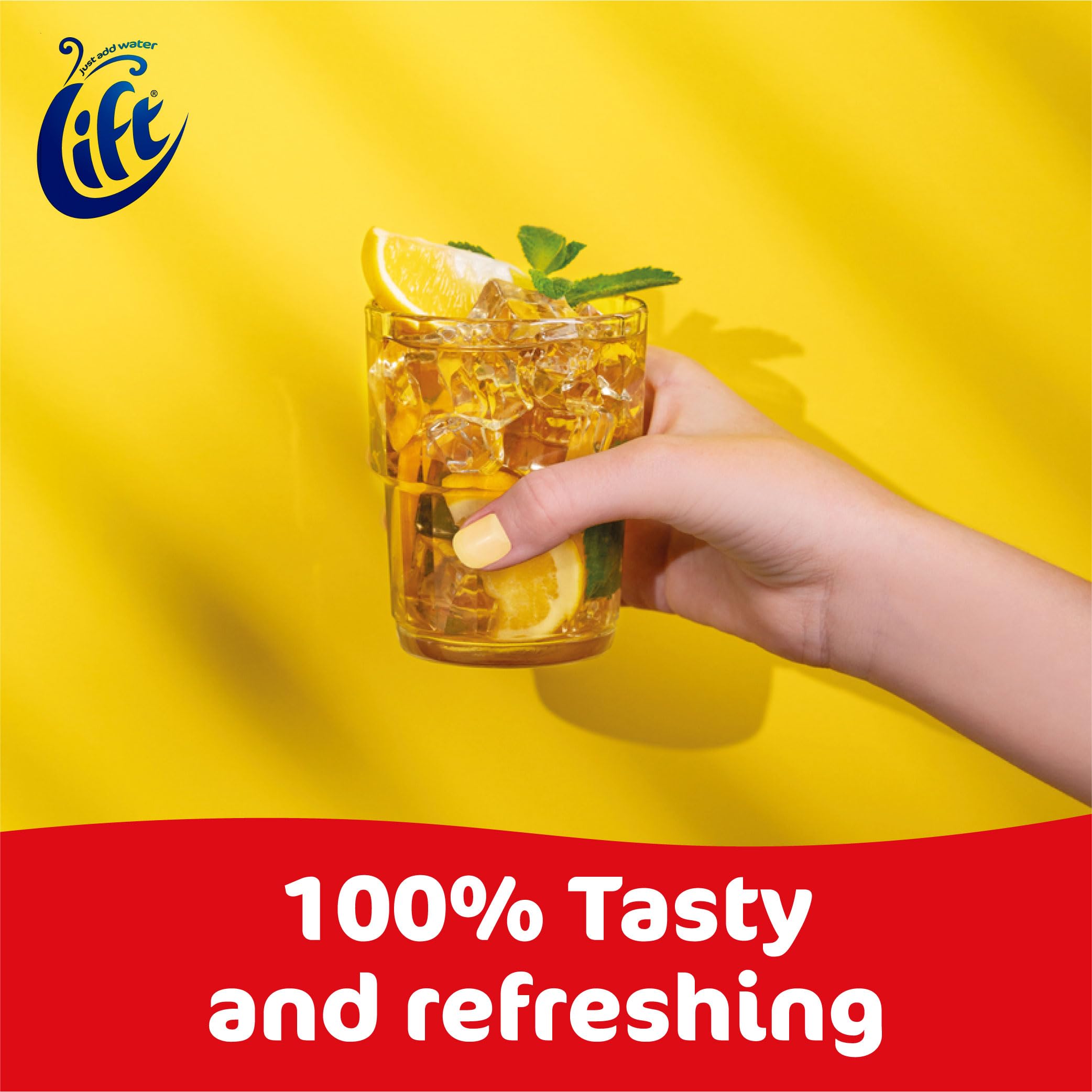 Lift - Instant-Tee mit Zitronengeschmack, 6 Gläser mit 165 g 5