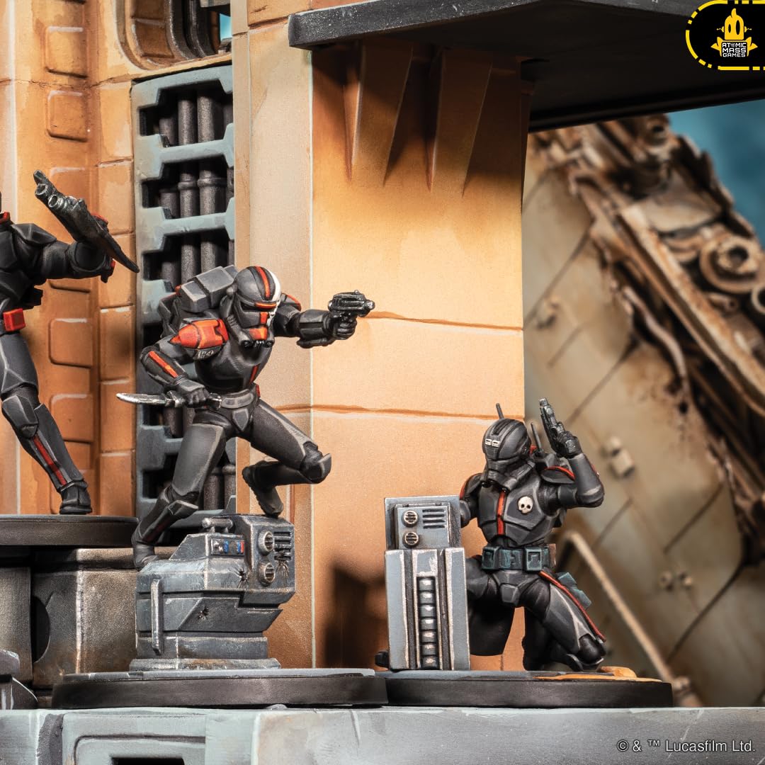 Atomic Mass Games Star Wars: Shatterpoint Clone Force 99 Squad Pack Miniatures Game 13