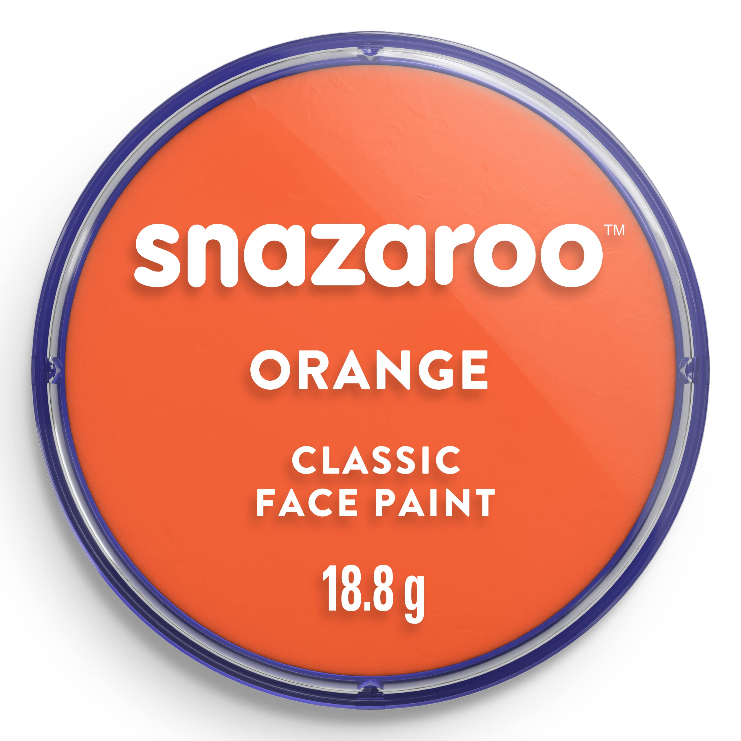 Snazaroo - Classic Face and Body Paint (Orange, 18ml)