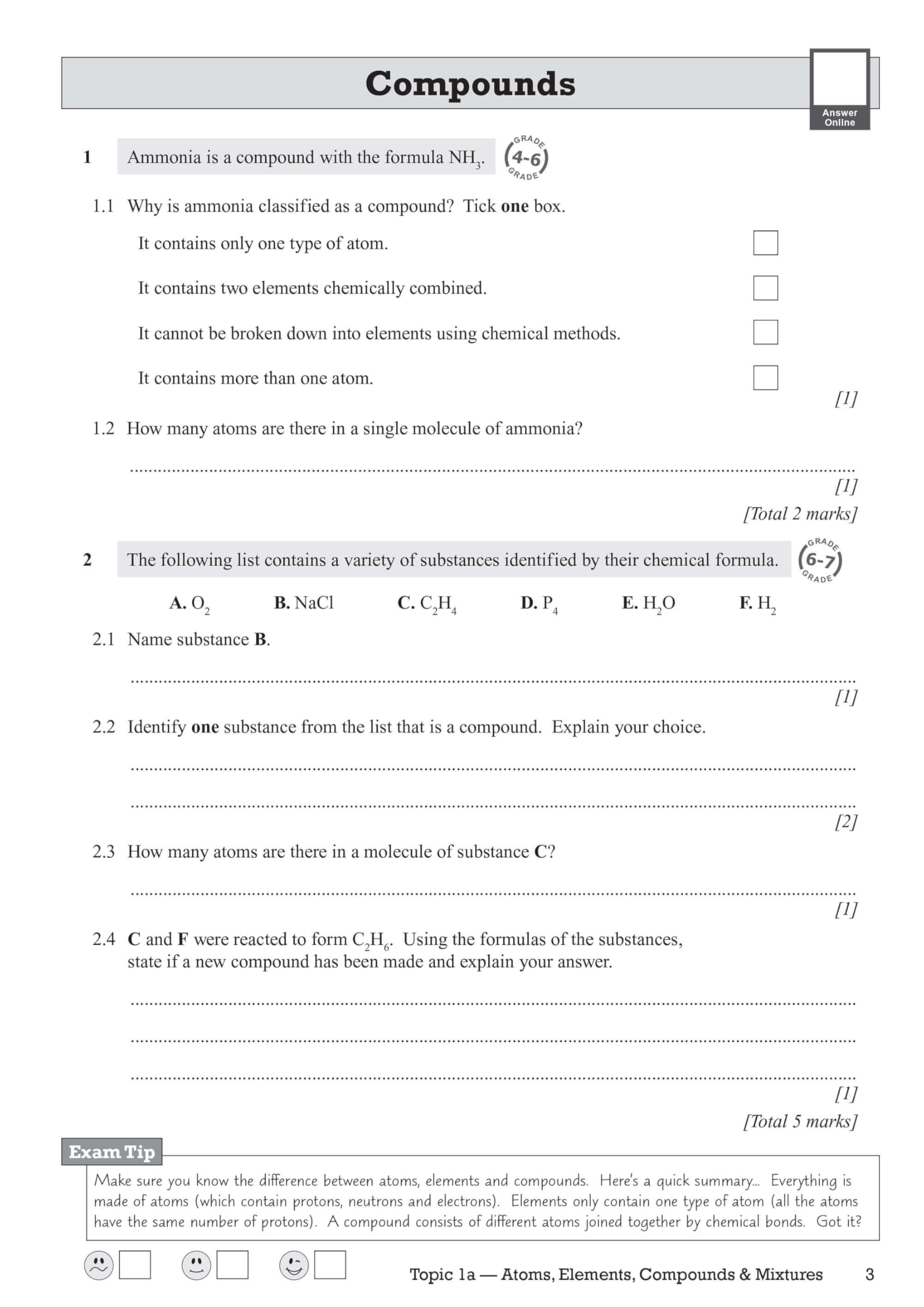 CGP New GCSE Chemistry AQA Exam Practice Workbook - Higher (9-1 Revision) | Paperback | ISBN 978-1782944935 4