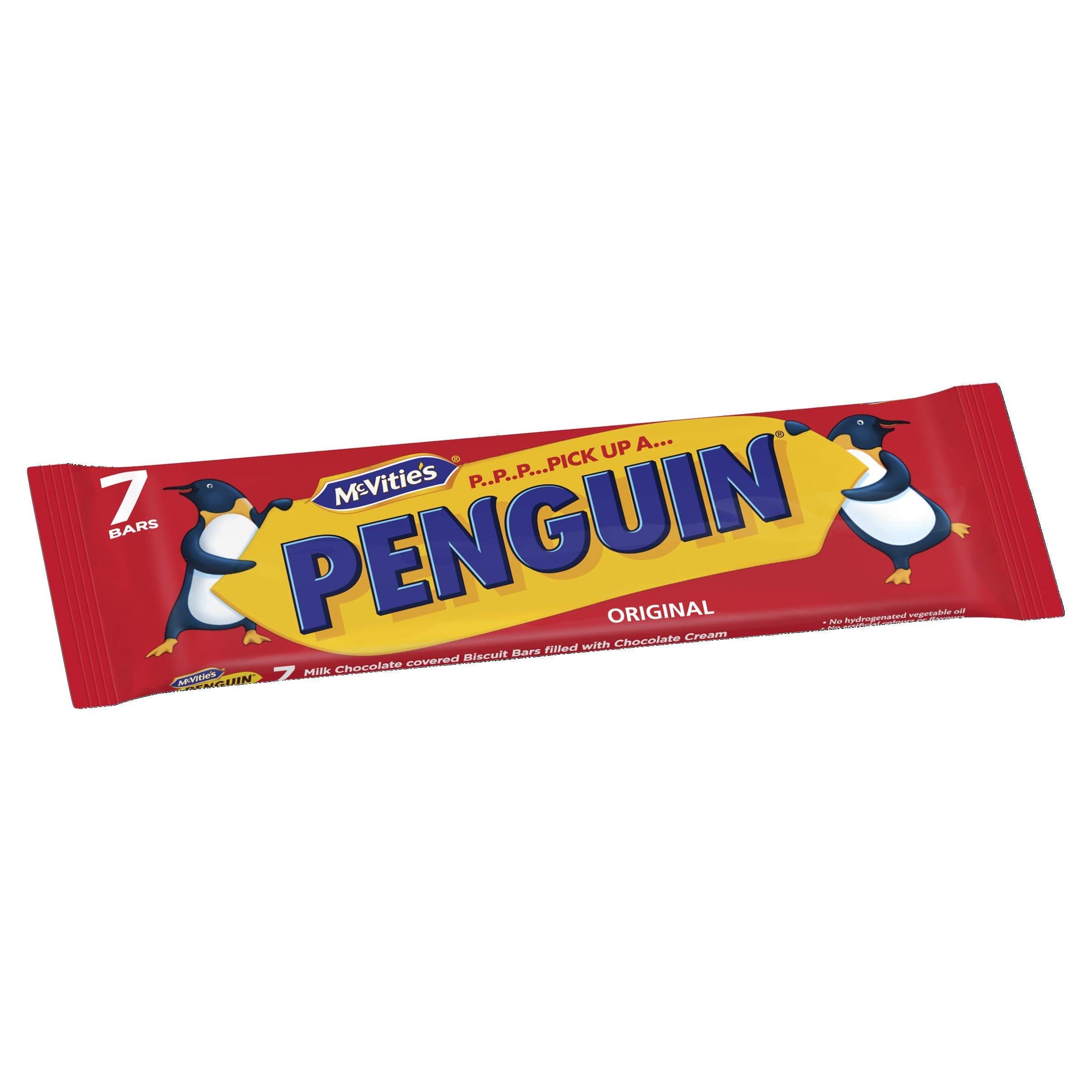 McVitie's Milk Chocolate Penguin Biscuits, 7 Individually Wrapped Biscuits 3