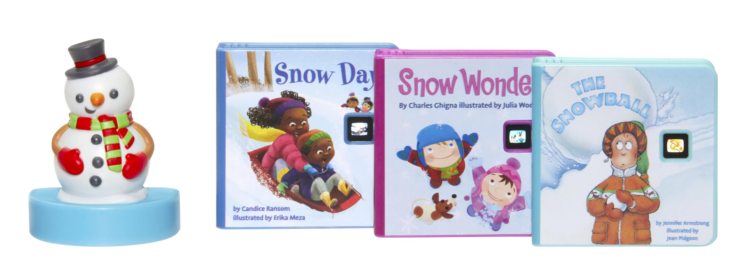 Little Tikes Story Dream Machine Snowy Day Collection - 3 Books & 1 Light-Up Character for Ages 3+ 9