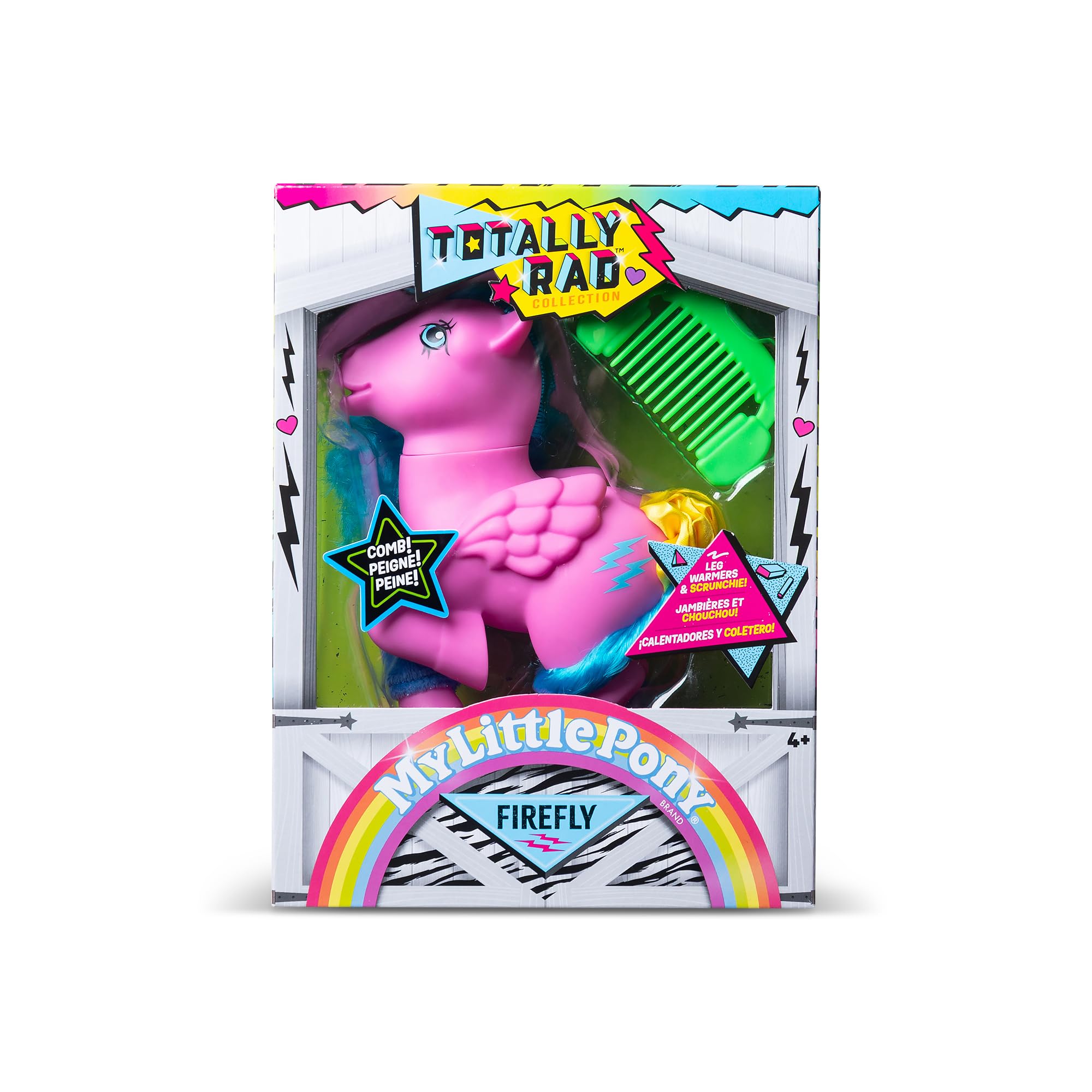 Basic Fun My Little Pony Totally Rad Collection - Firefly Retro Collectible Pony 4