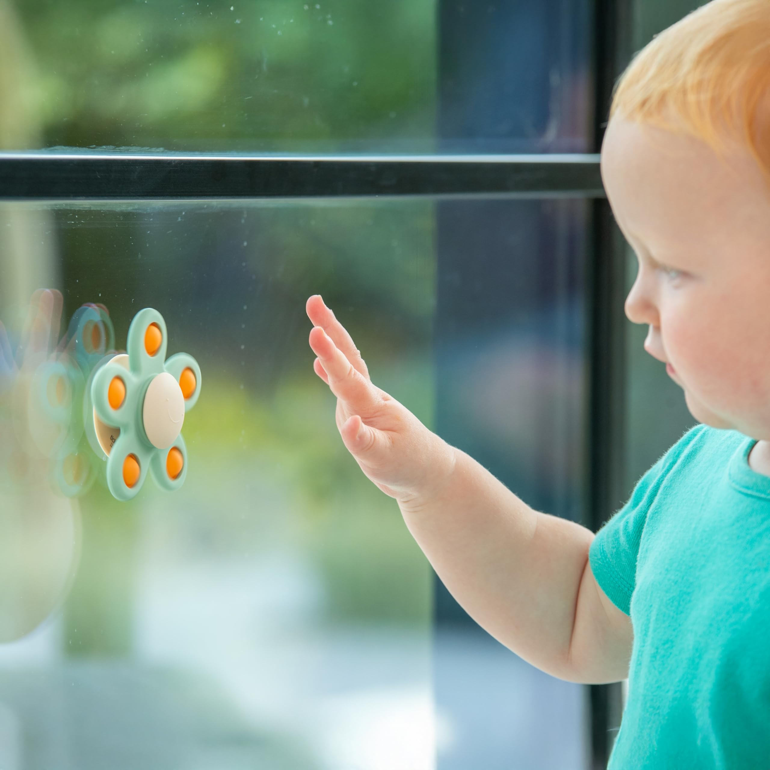 tickit Silisoft Flower Spinner Sensory Silicone Spinning Toy - Popping Sensory Fidget for Babies & Toddlers 5