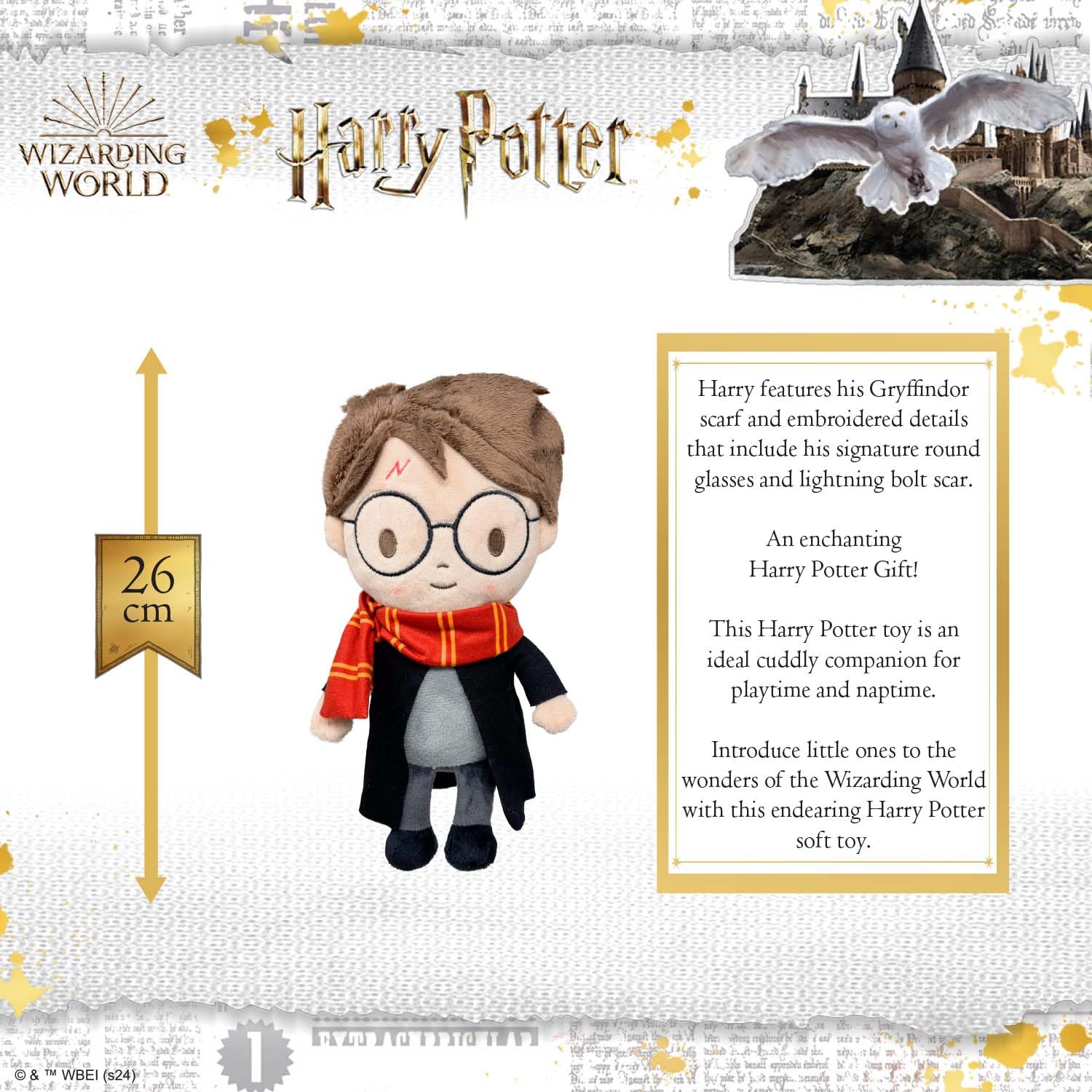 Rainbow Designs Harry Potter Plush - My First Stars of Hogwarts - Soft Cuddle Toy 4