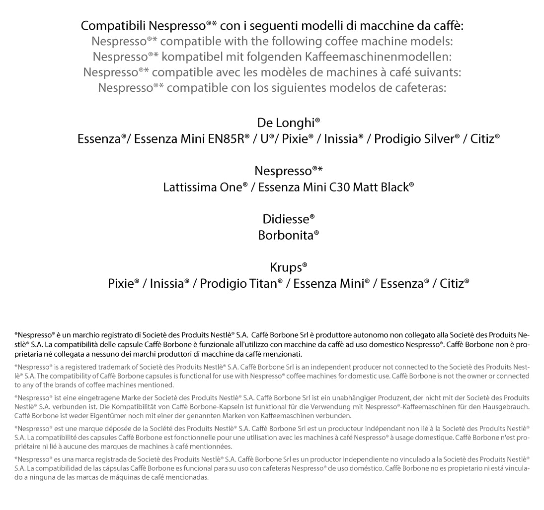 Caffè Borbone Respresso Dek Entkoffeinierte Kaffeemischung - 100 Kapseln 6