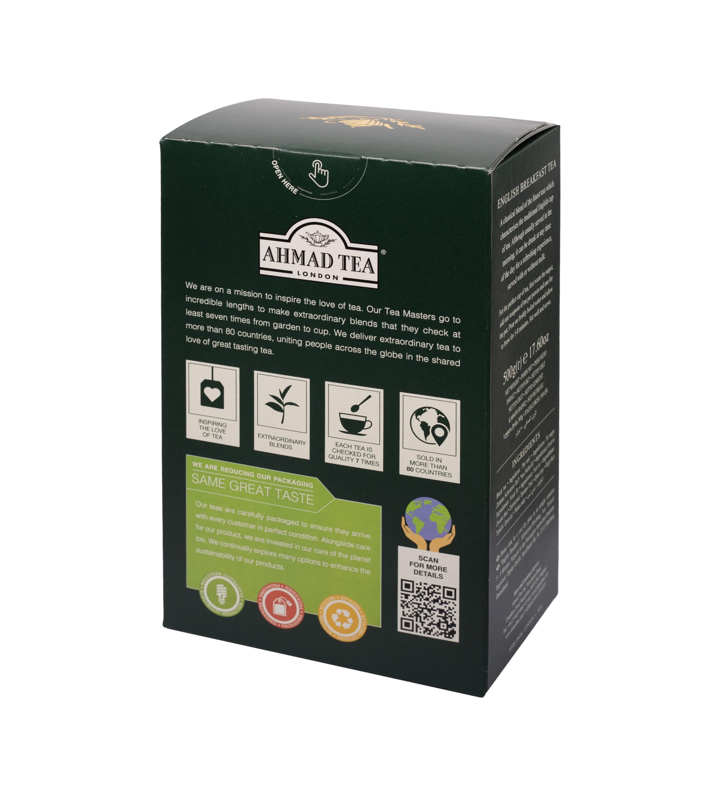 Ahmad Tea English Breakfast - Loser Schwarztee, 600g 4