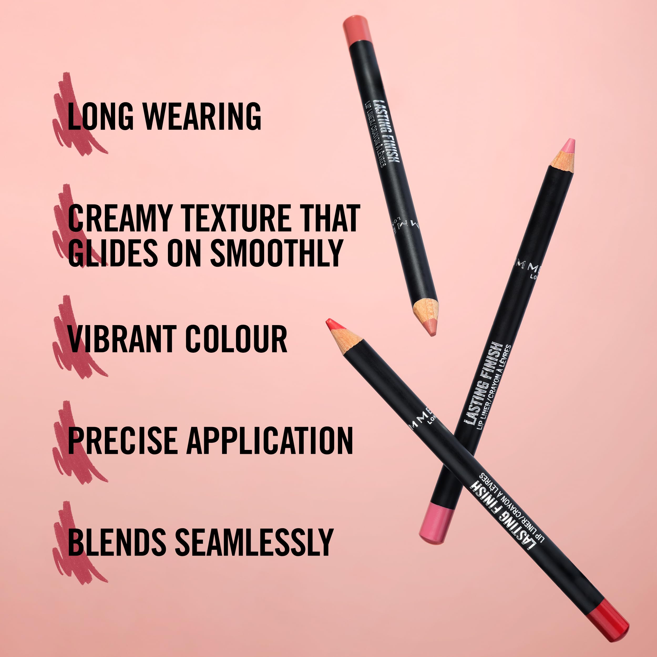 Rimmel Lasting Finish 8HR Lip Liner - Pink Candy 4