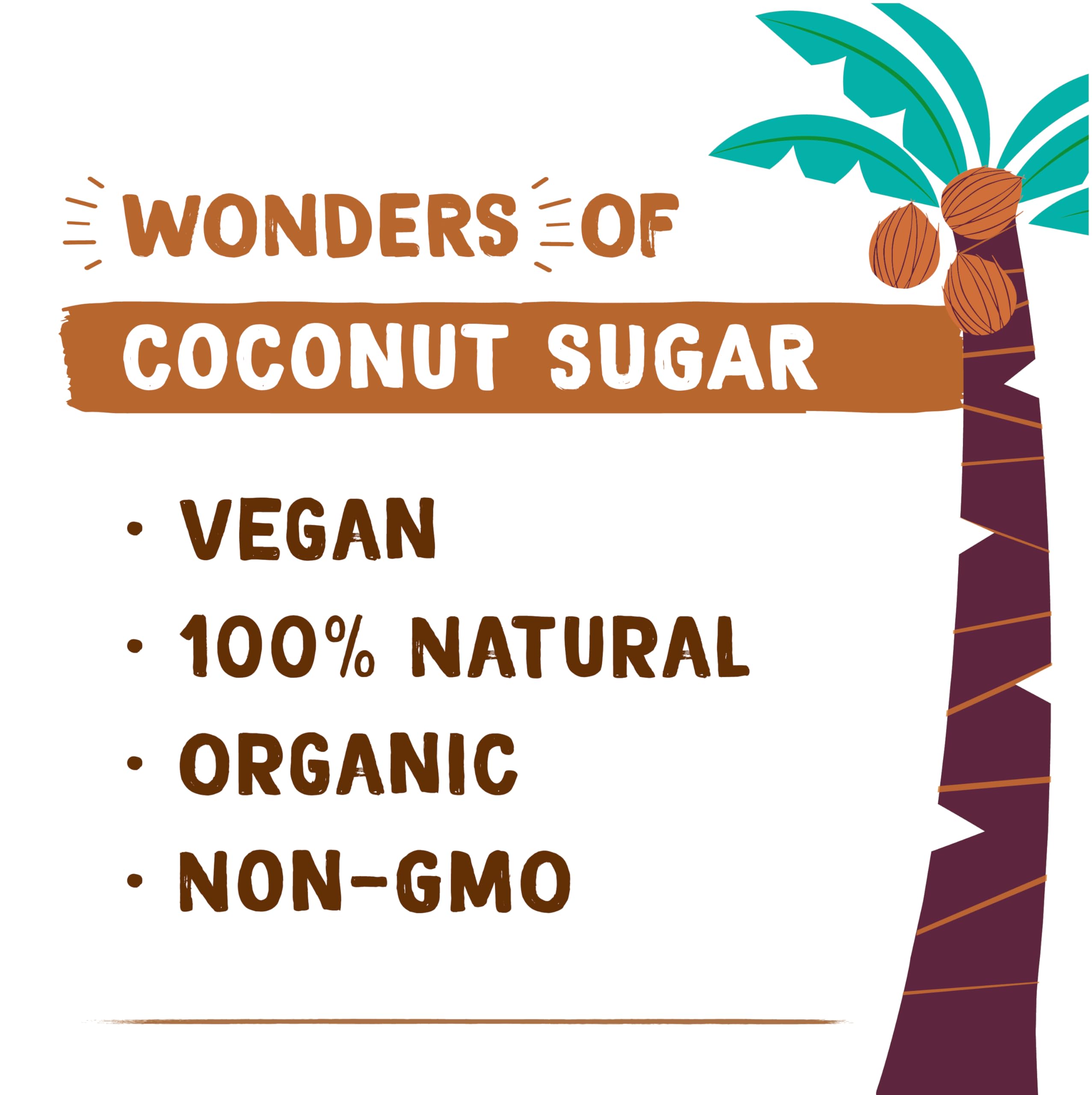 Coconut Merchant Organic Coconut Sugar 1kg - Low GI Unrefined Brown Sugar Alternative 5