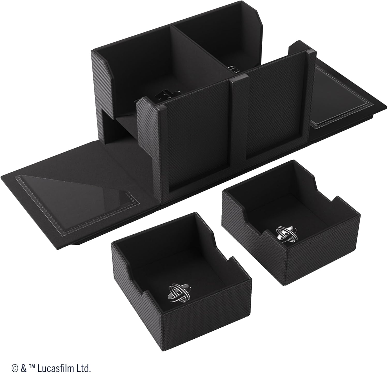 Gamegenic Star Wars Unlimited Double Deck Pod – Schwarzes Sammelkarten-Zubehör 5