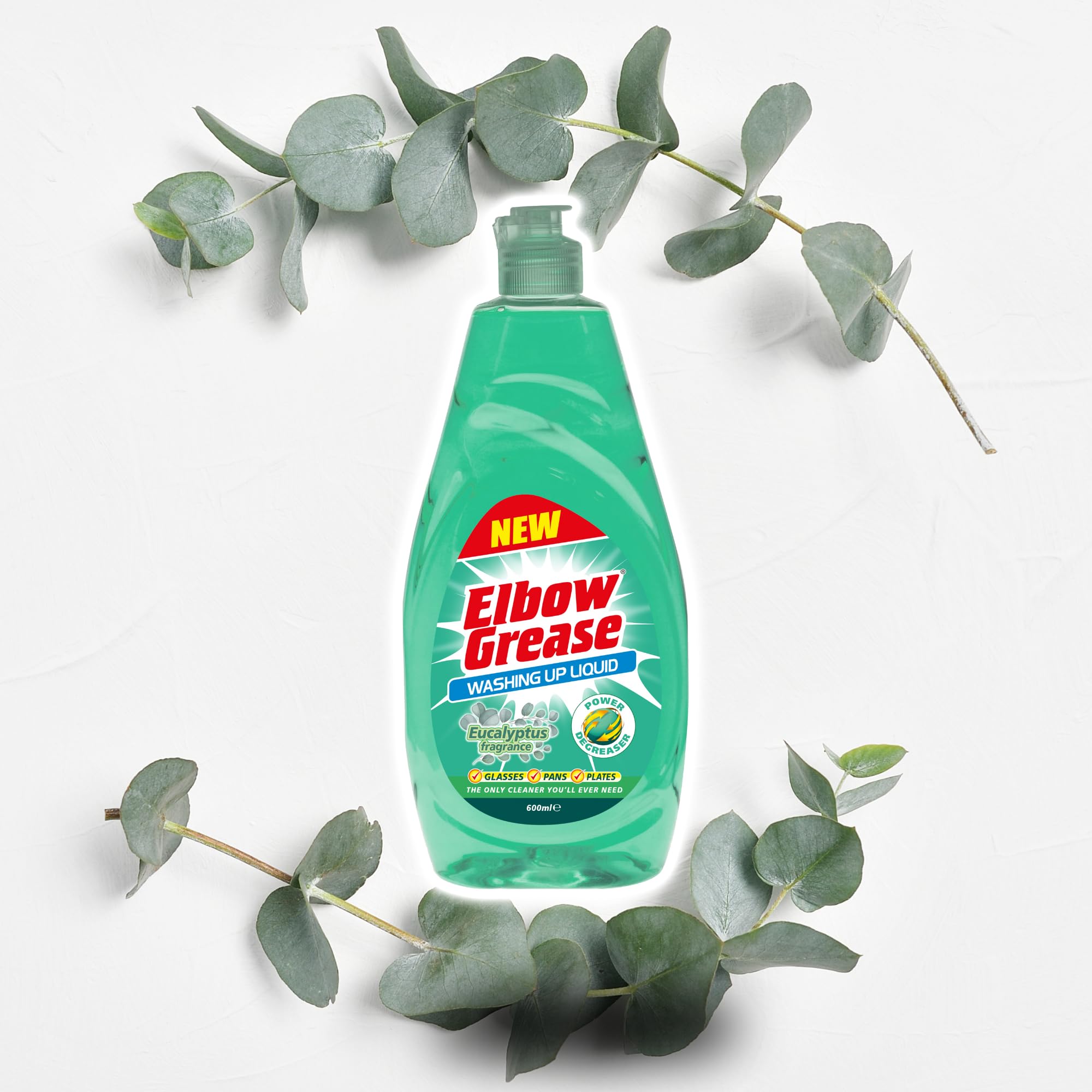 Elbow Grease - Washing Up Liquid Power Degreaser 600ml 4
