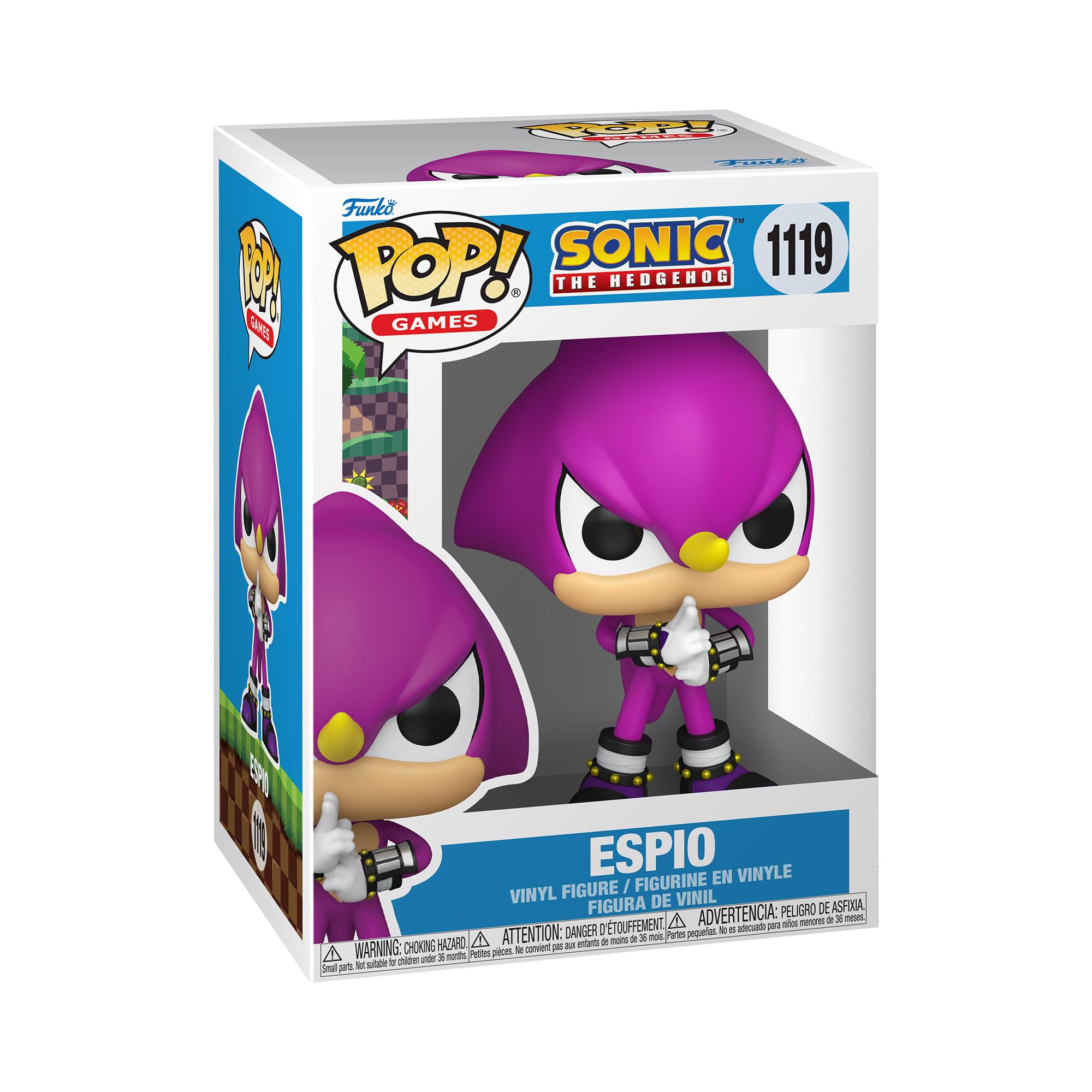 Funko Pop! Games: Sonic the Hedgehog - Espio the Chameleon Vinyl Figure