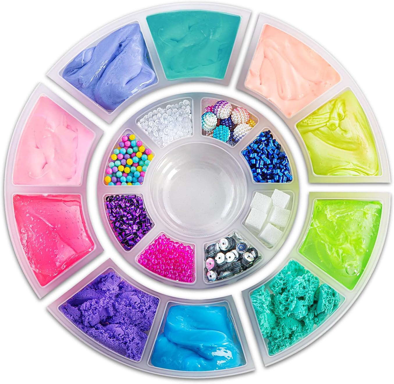 So Slime Sensations ASMR Wheel - Mix & Match Slime Playset for Kids 3+ 7