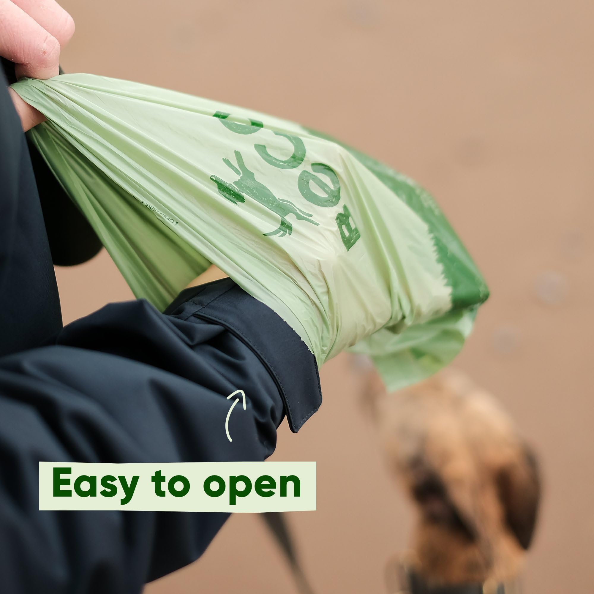 Beco Dog Poo Bags - 540 Count Mint Scented, Strong, Leakproof & Recycled Plastic 3