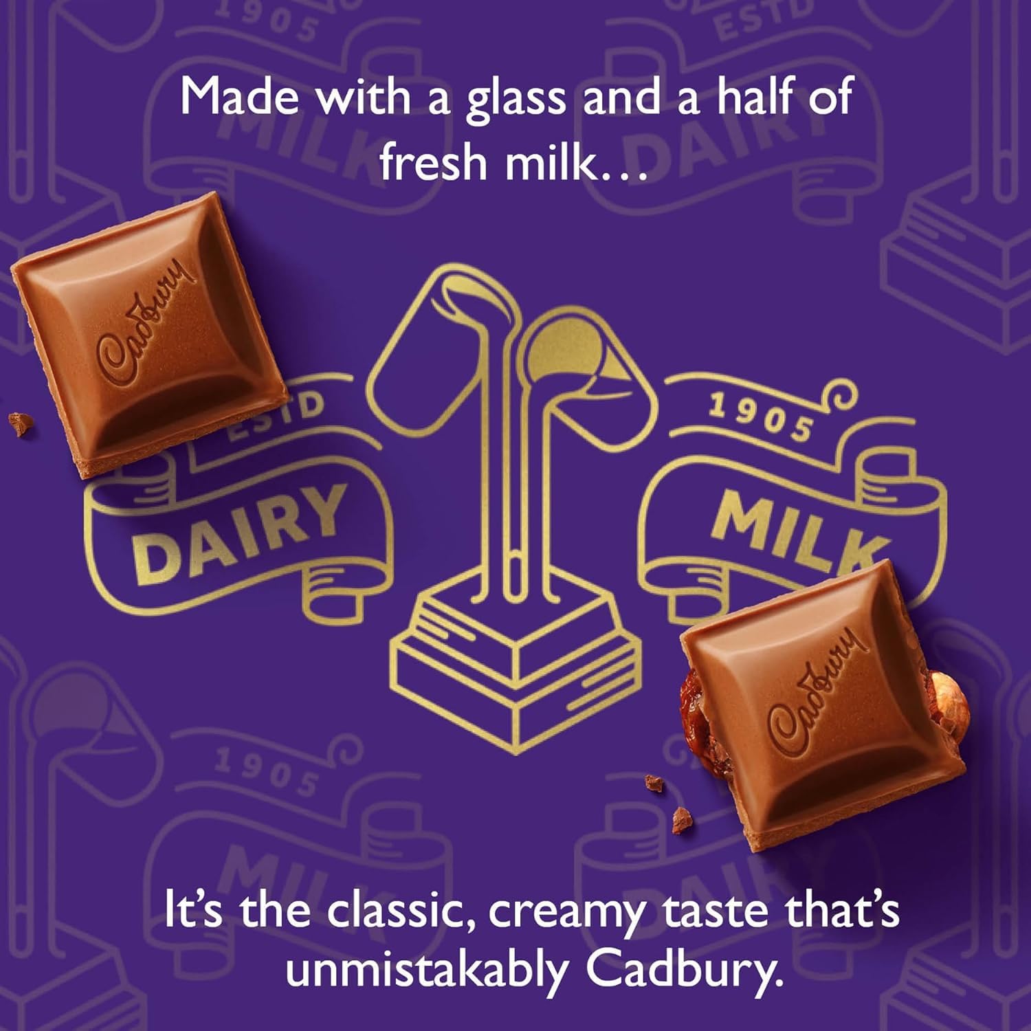Cadbury Milk Tray Assorted Milk Chocolates Gift Box - 445g Chocolate Collection 6