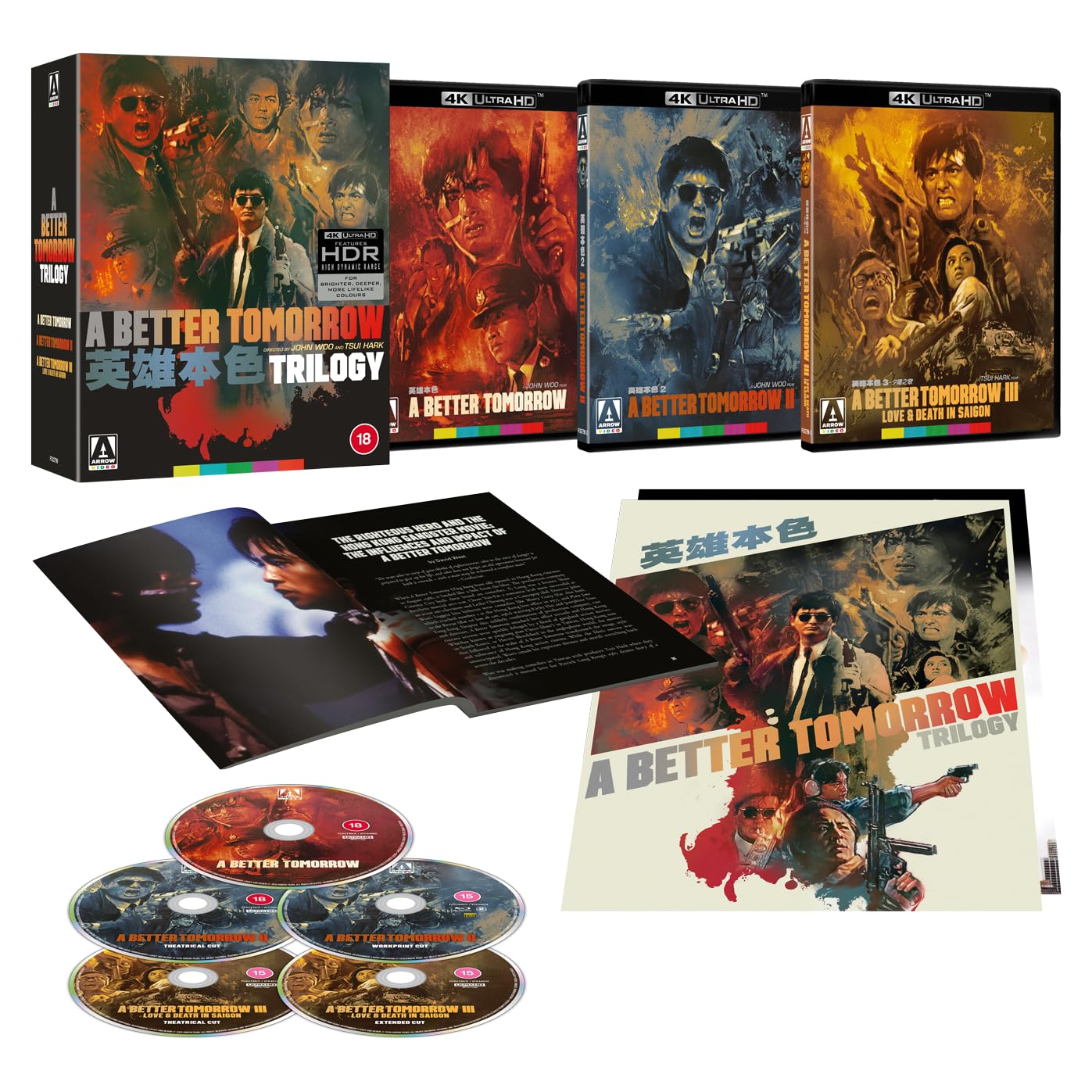 A Better Tomorrow Trilogy [4K UHD Blu-ray]
