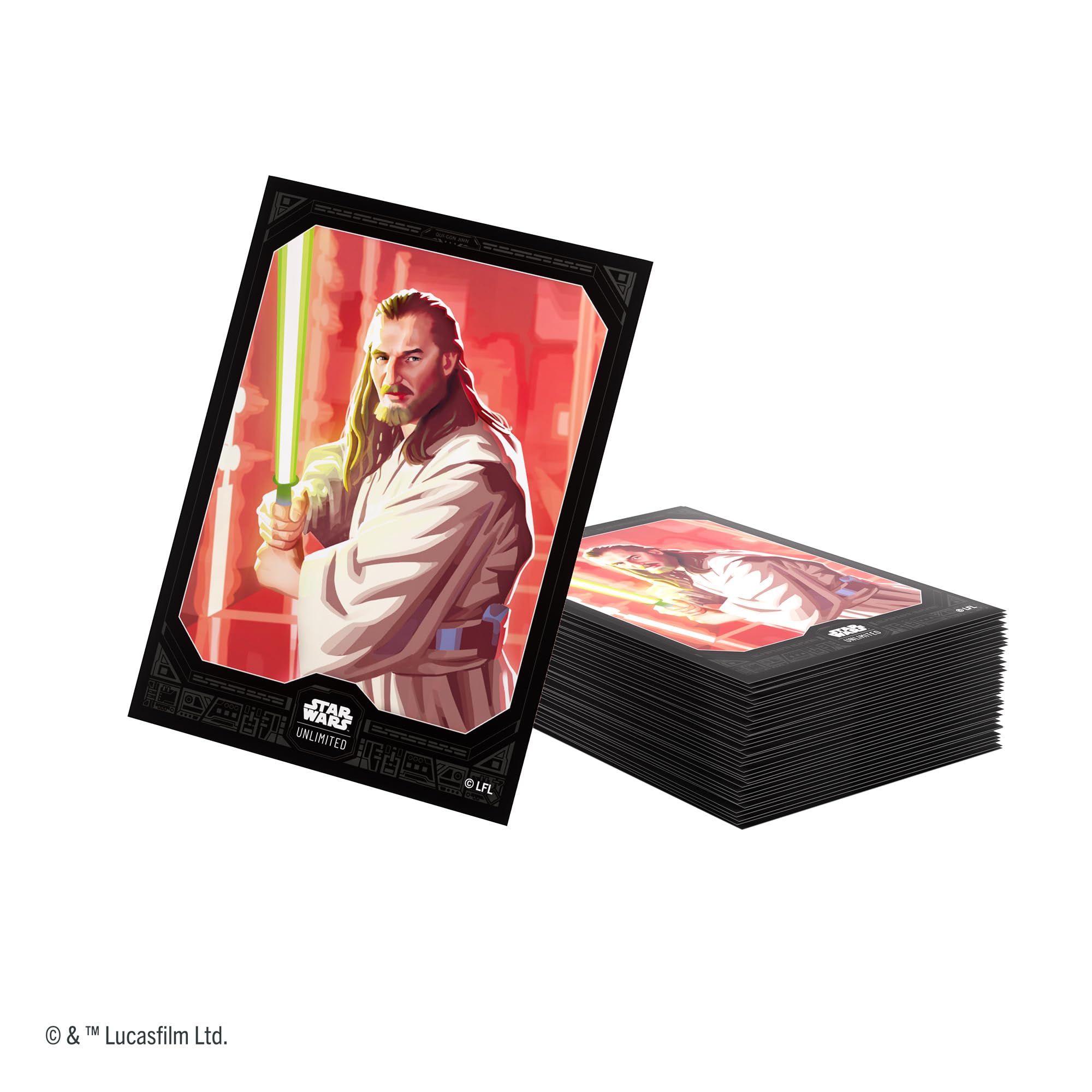 Gamegenic Star Wars: Unlimited Premium Art Sleeves Set 5 - Qui-Gon Jinn 3