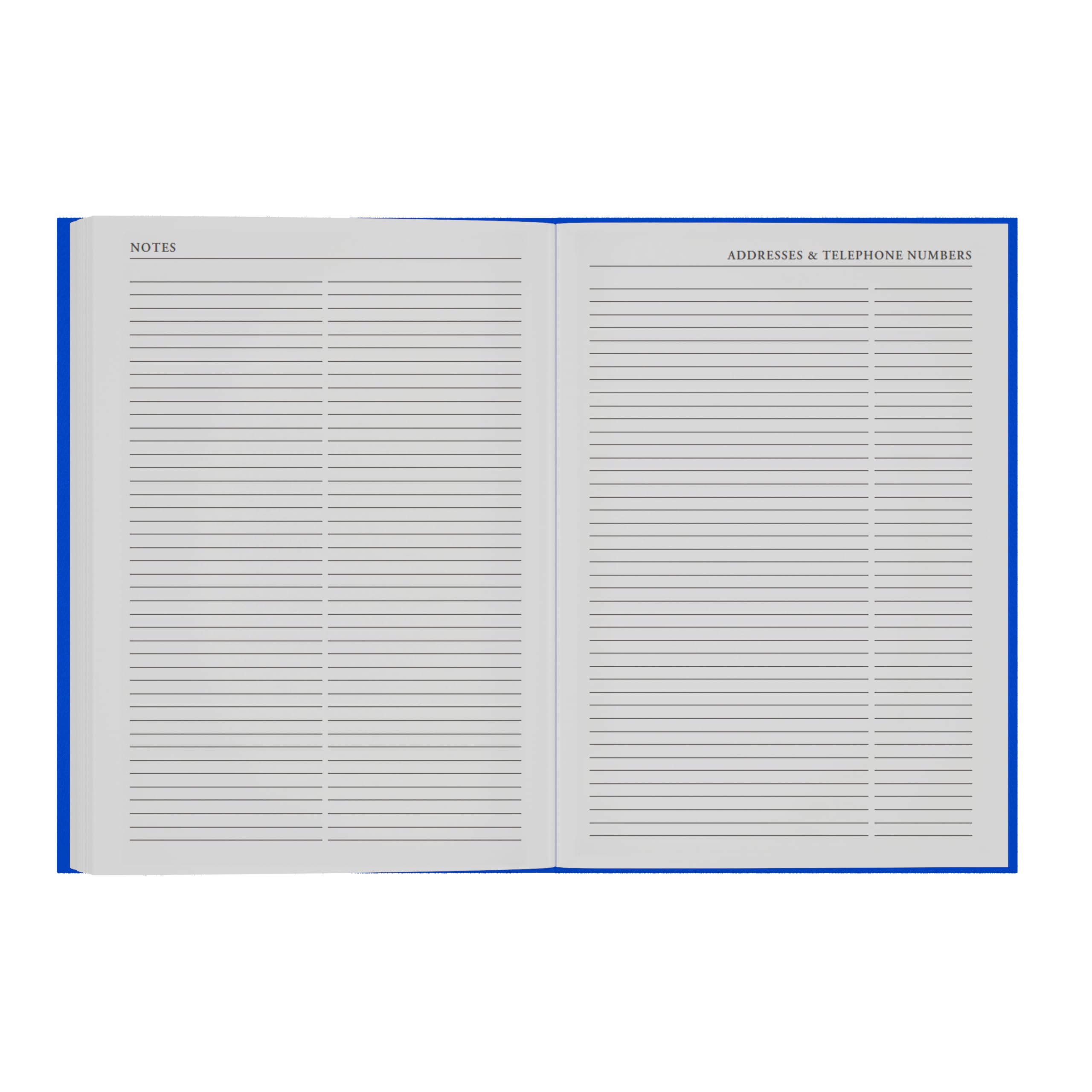Collins 2026-2027 Essential Academic Year Planner - A4 Day-to-Page Organizer | Blue Hardcover 3