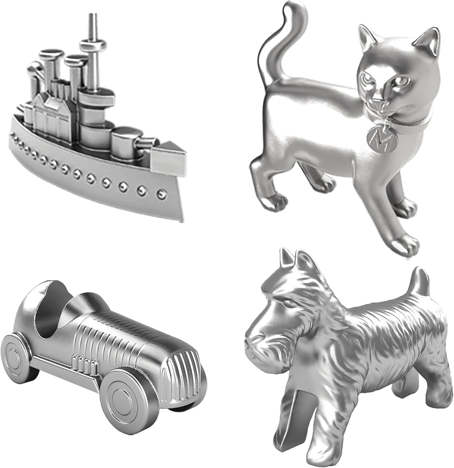 Monopoly Grab and Go Game - Portable Travel Board Game for 2-4 Players 4