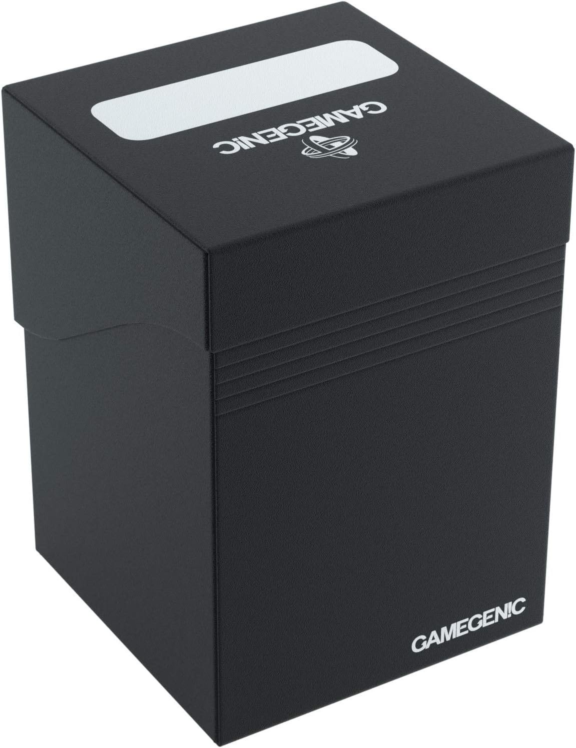 Gamegenic 100-Card Deck Holder - Black TCG Box for Magic Pokémon Yu-Gi-Oh! 5