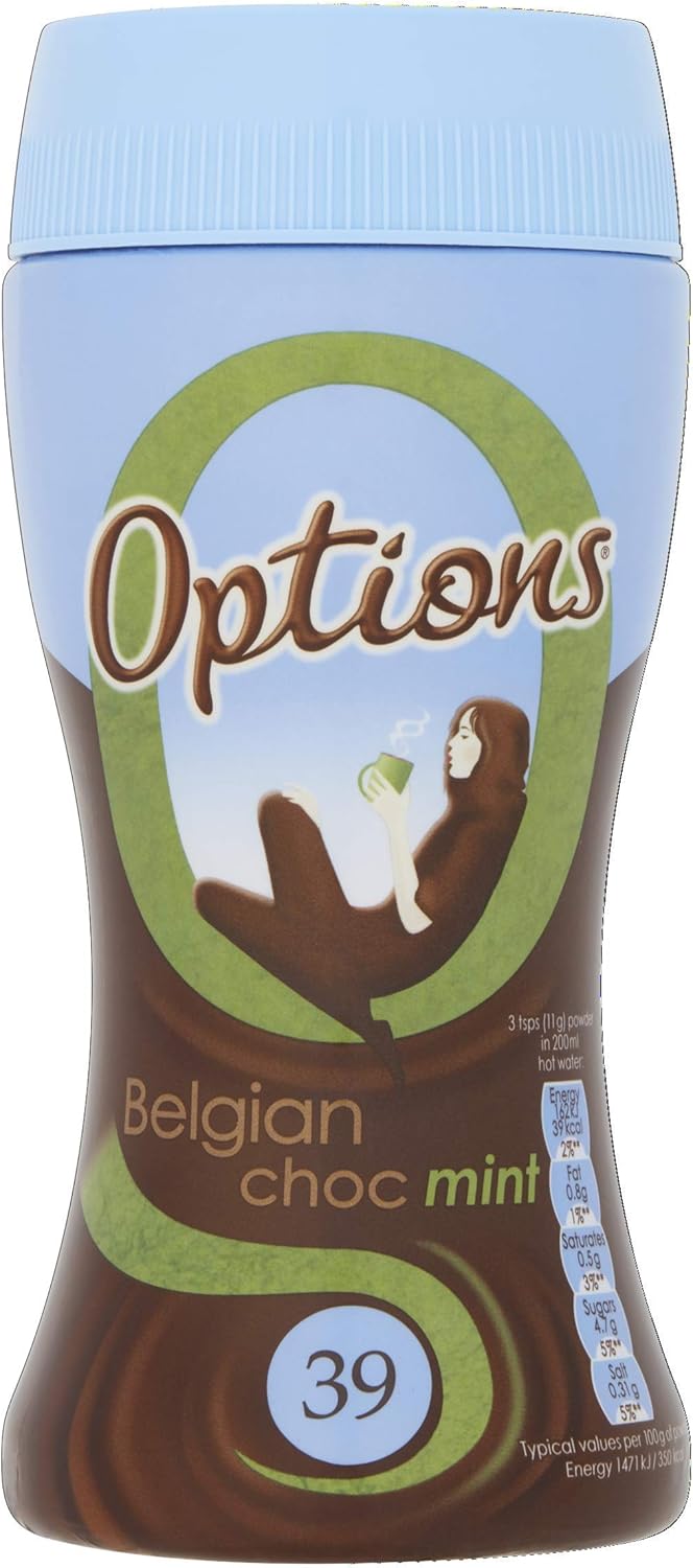 Twinings - Options Mint Hot Chocolate Drink (6 x 220g Jars) 4