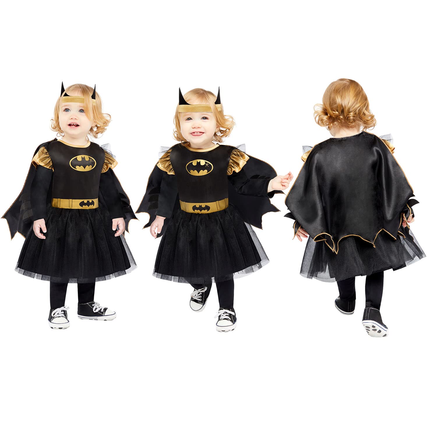 Batgirl Costume - Fancy Dress for Toddlers (2-3 Years) 6
