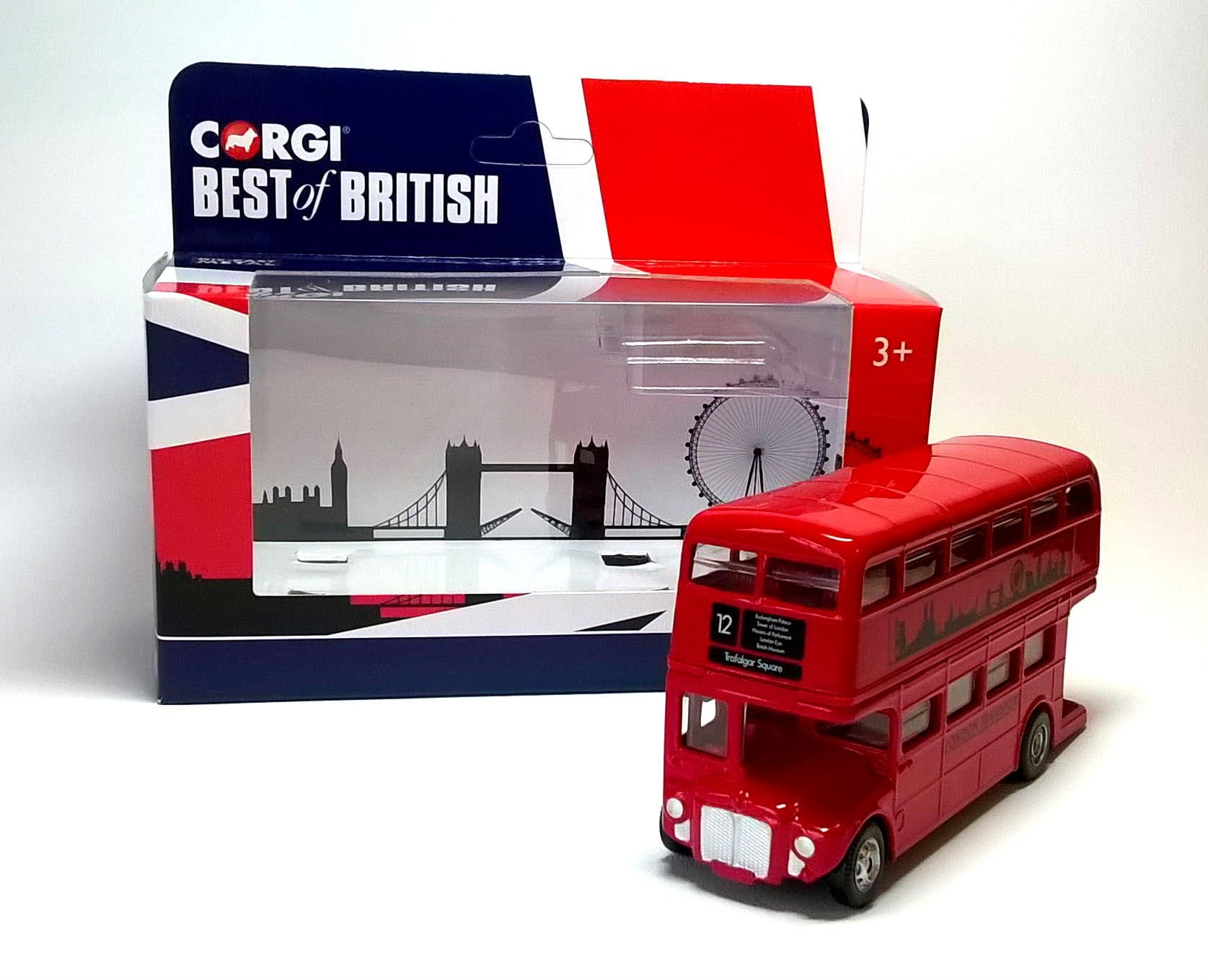 Corgi GS82328 Best of British Classic Routemaster Bus - Diecast Metal Model - Black 8