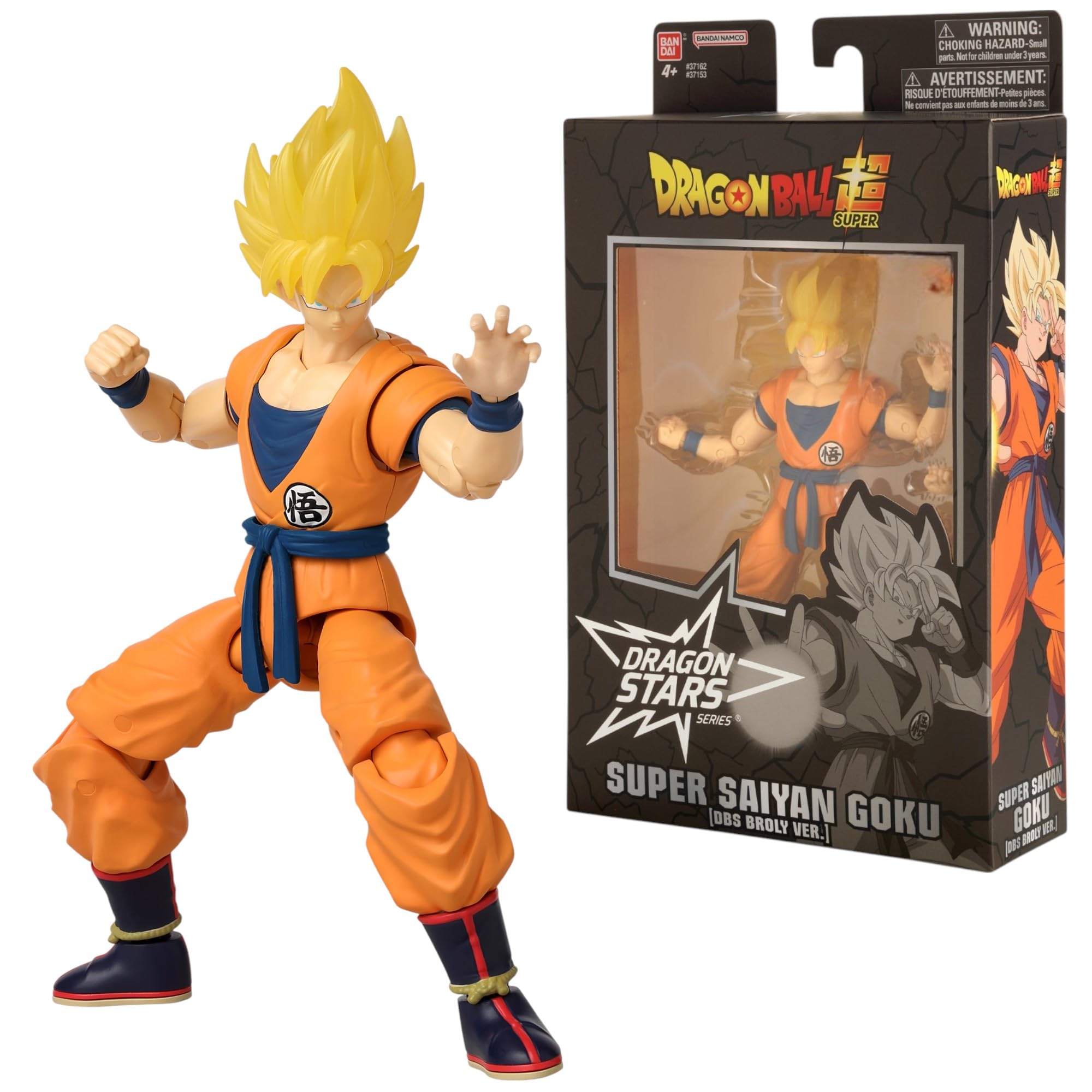 Bandai Dragon Stars Super Saiyan Goku Action Figure - 17cm Articulated Anime Toy from Dragon Ball Super: Broly 8