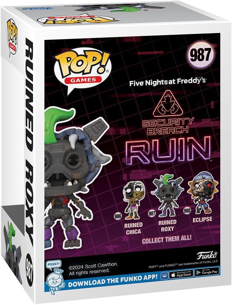 Funko Pop! Games: Five Nights at Freddy's - Roxanne Wolf Vinyl Figure (72472) 6