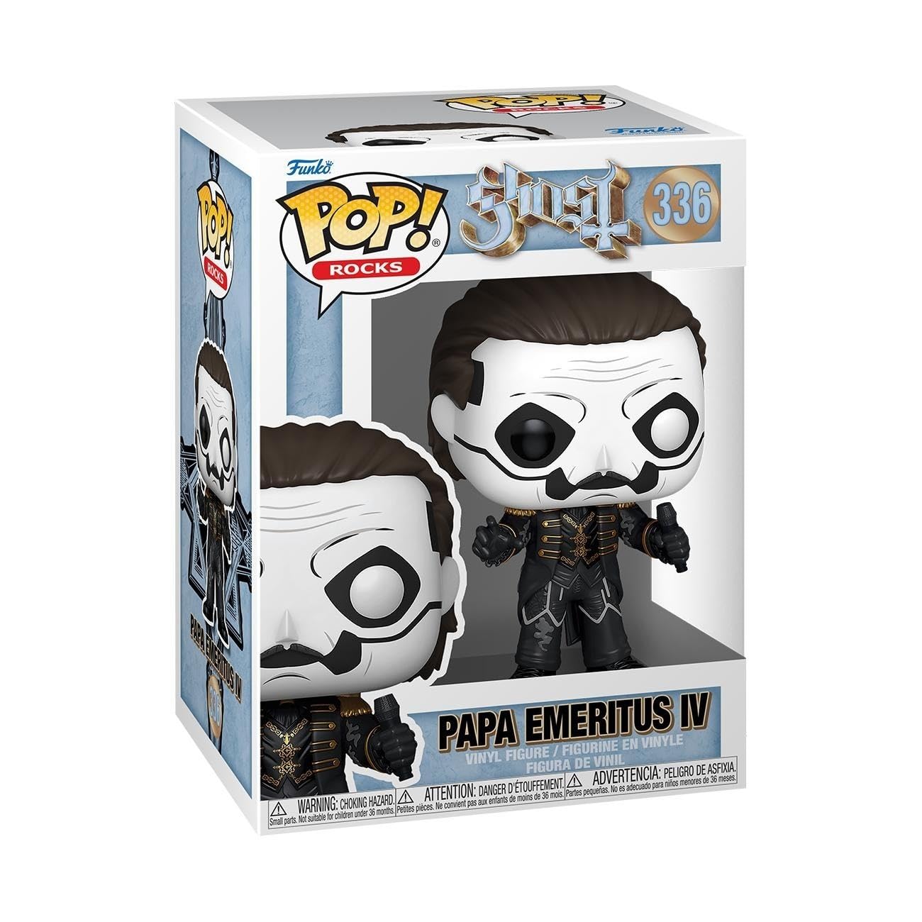 Funko Pop! Rocks - Papa Emeritus IV Vinyl Figure #336 (72565) 4