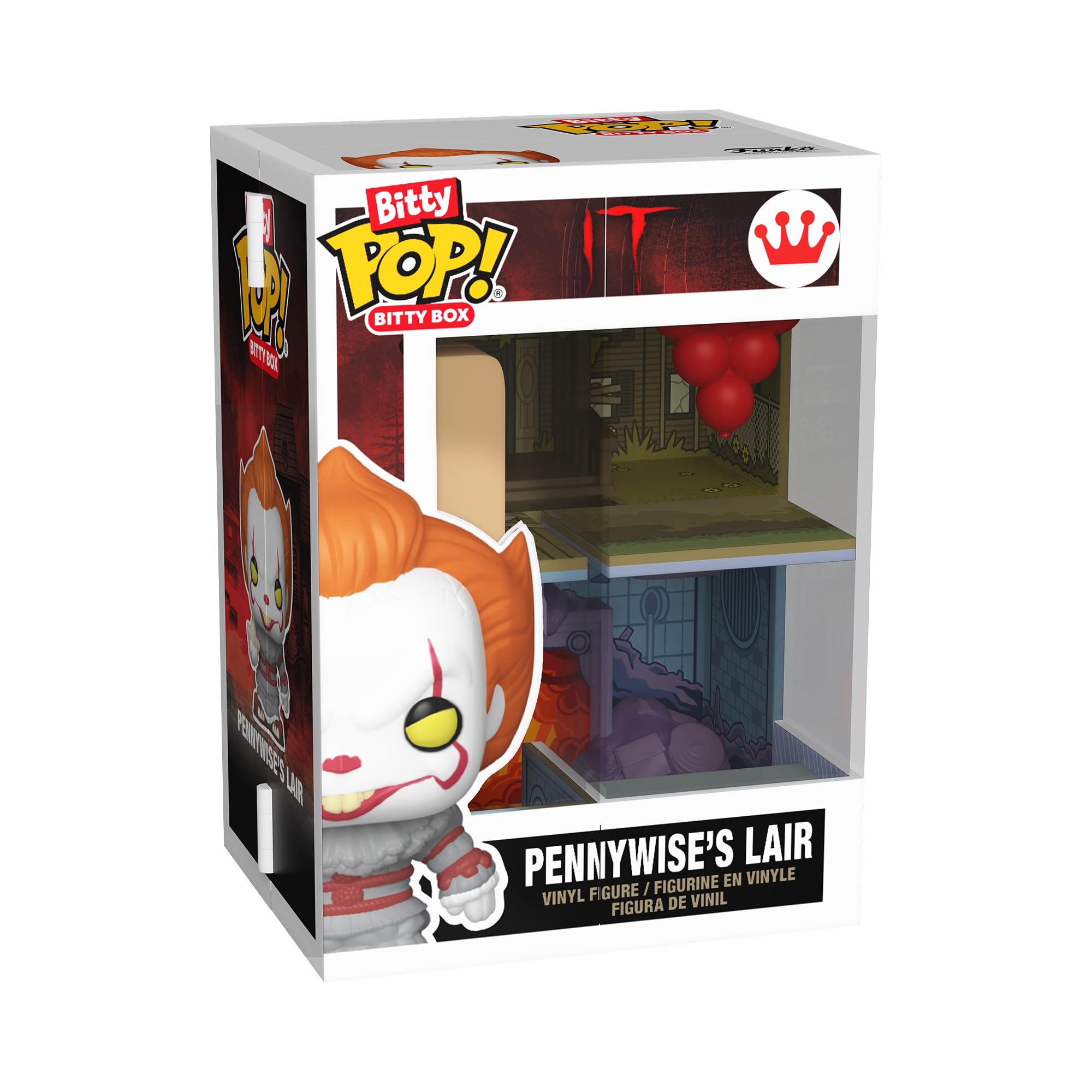 Funko Bitty Pop! Bitty Boxes: IT - Funhouse Playset with 2 Vinyl Figures (85535) 6