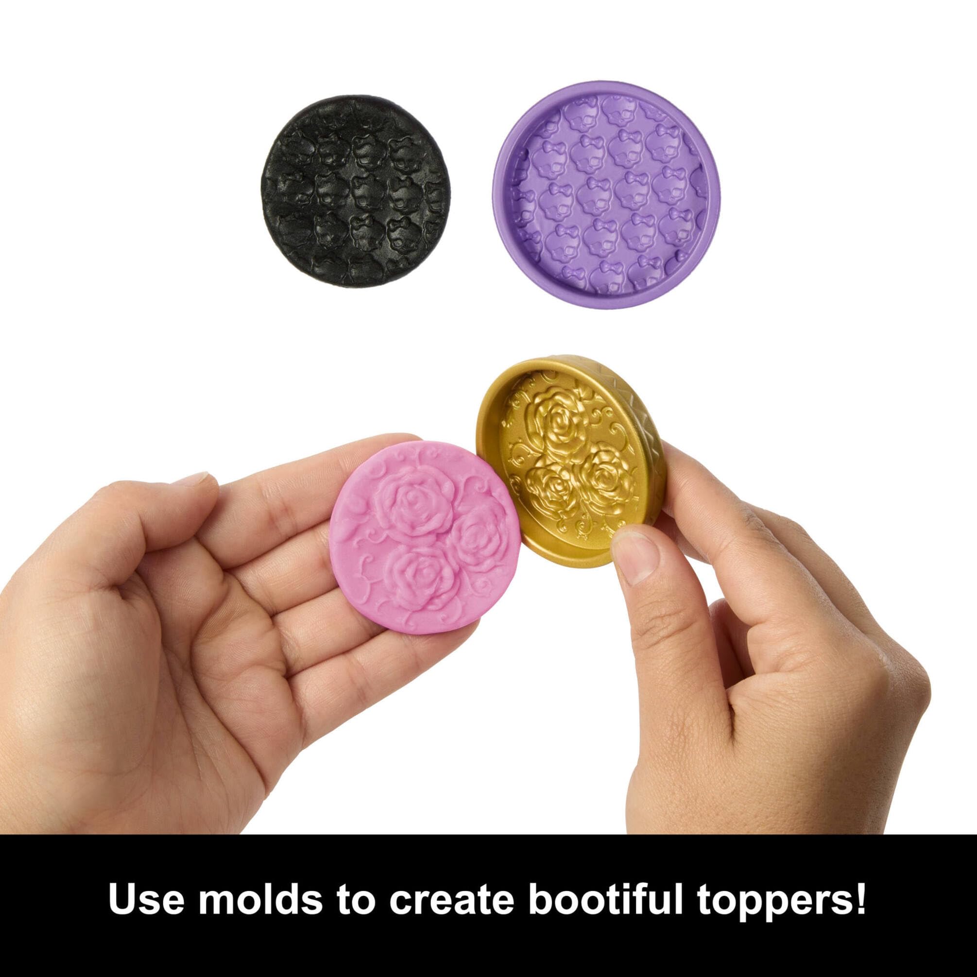 Monster High Scary Sweet Birthday Cake Kit with Clawdeen Wolf Doll - 30-Piece Cake Decorating Playset for Kids 4-10 5