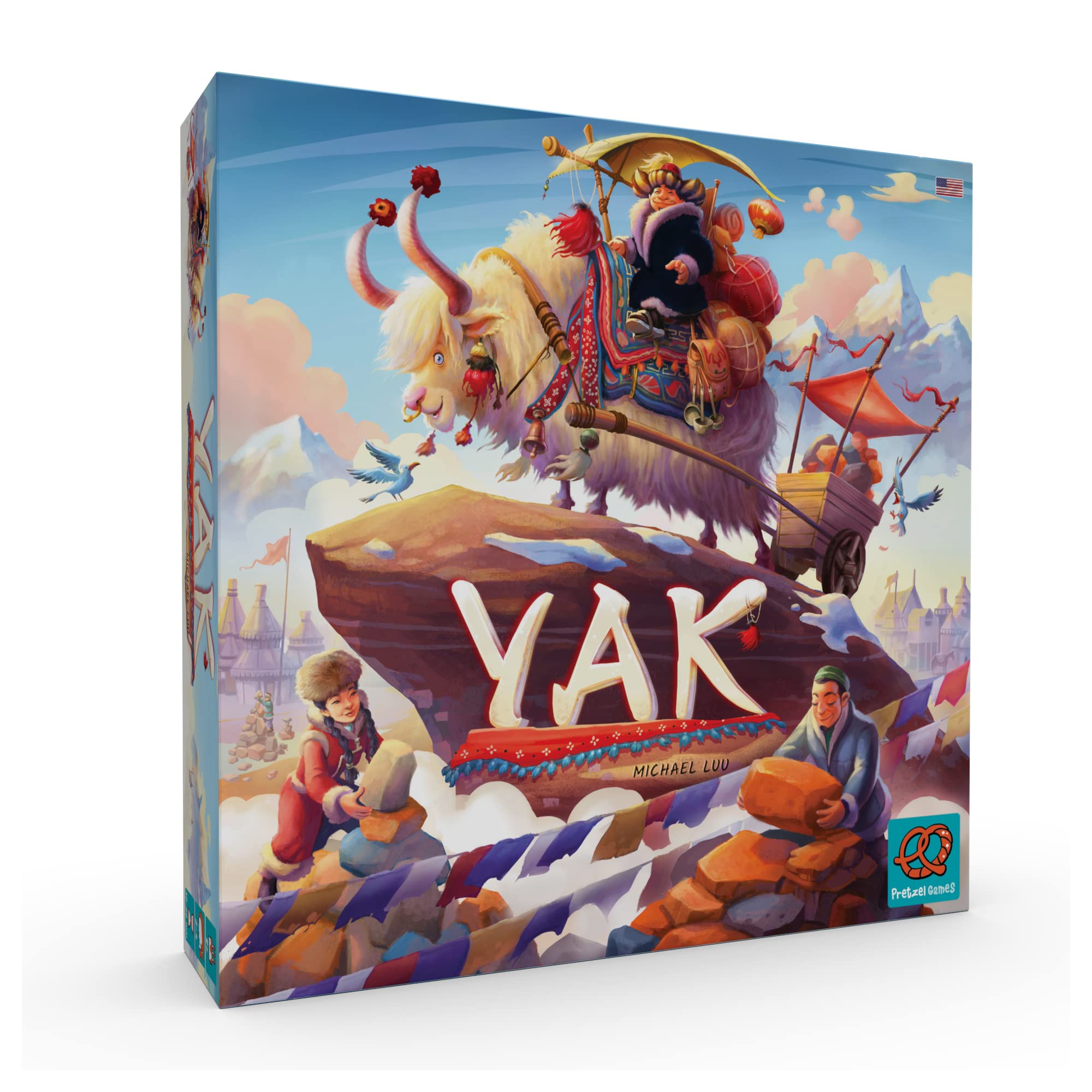 Pretzel Games Yak Board Game | Strategy Resource Management Game for 2-4 Players 11