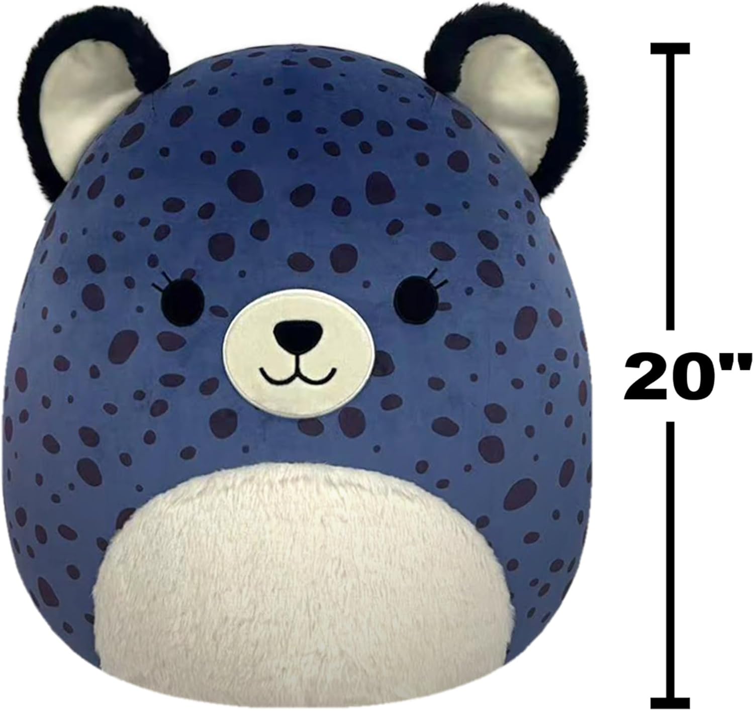 Squishmallows 20 Inch Plush - Spotts the Navy Blue Cheetah 6