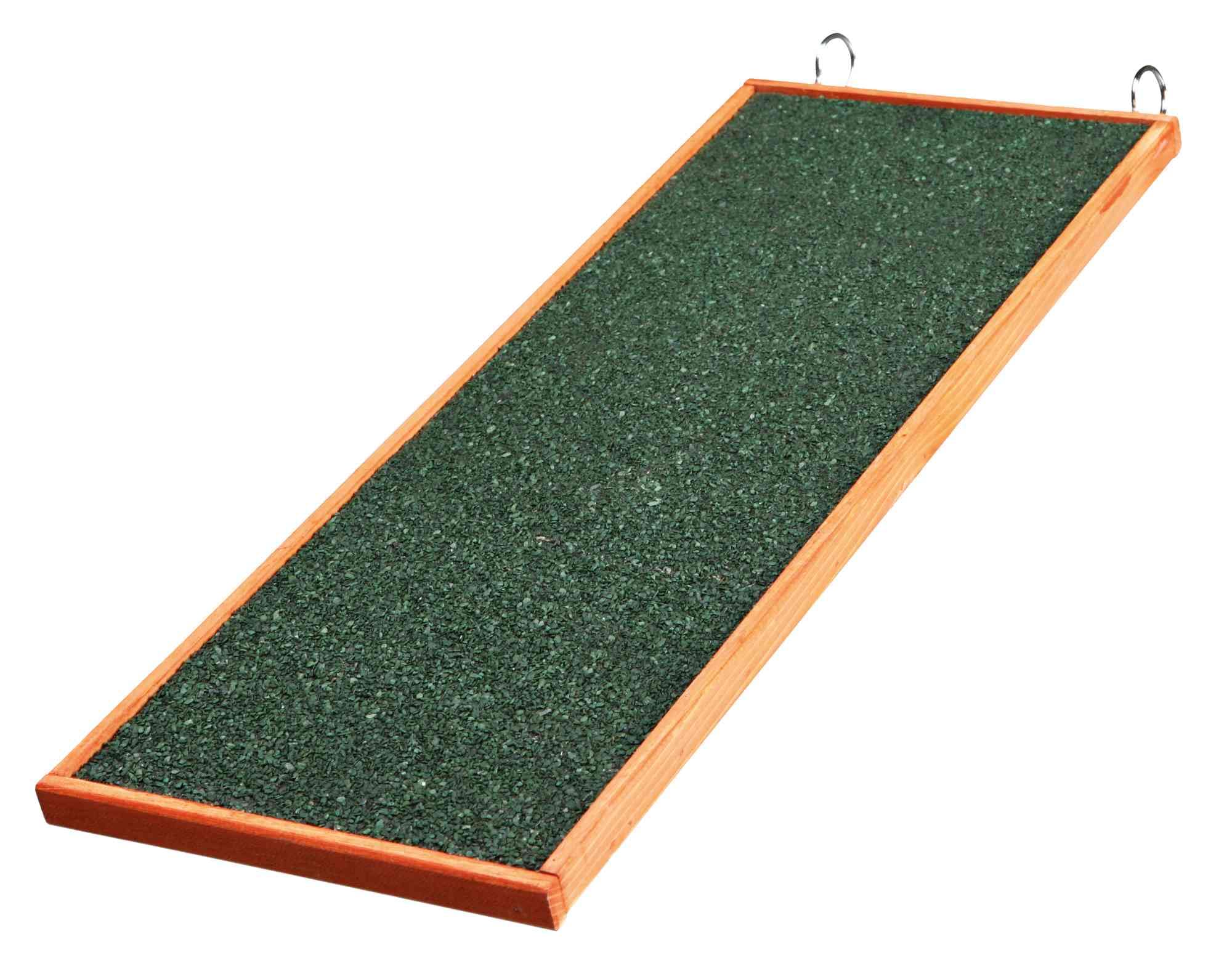 TRIXIE Natura Wooden Rabbit Ramp - Glazed Pine | Green | 498x202x35mm