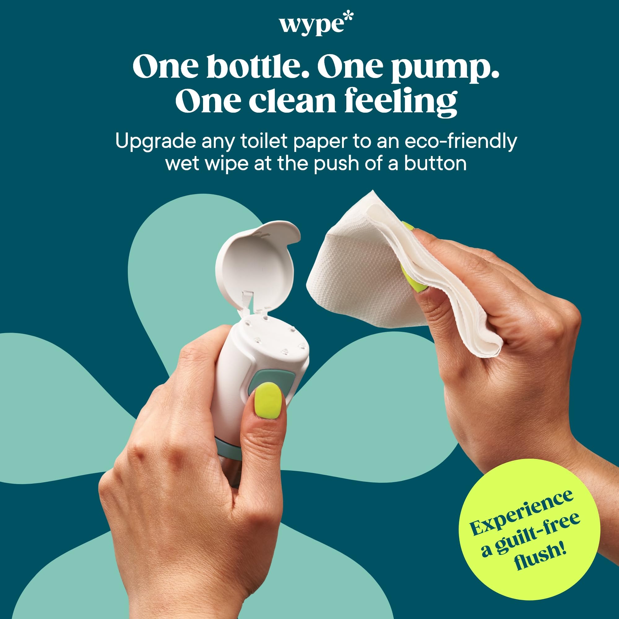 Wype On The Go Bundle Toilet Roll Gel | 3 x 30ml Mini | Flushable & Biodegradable