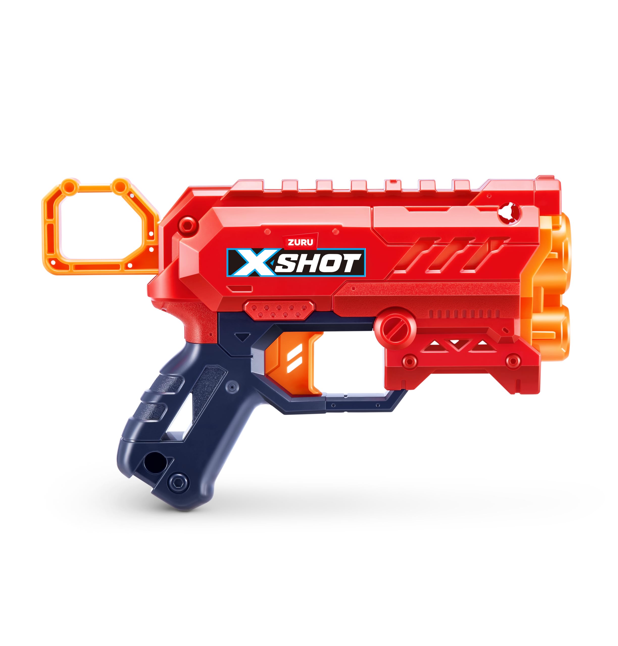 XSHOT Excel Micro 2.0 Foam Blaster - 4-Pack with 32 Air Pocket Darts, Fires Up to 80 Feet 4