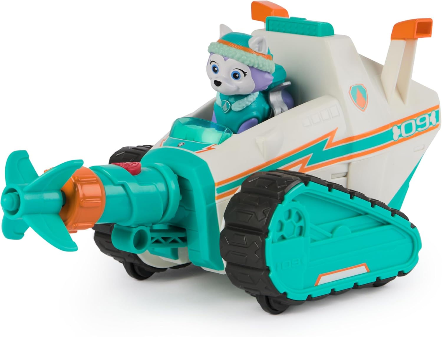 Paw Patrol Everest Deluxe Snowmobile with Projectile Launcher - Ages 3-9