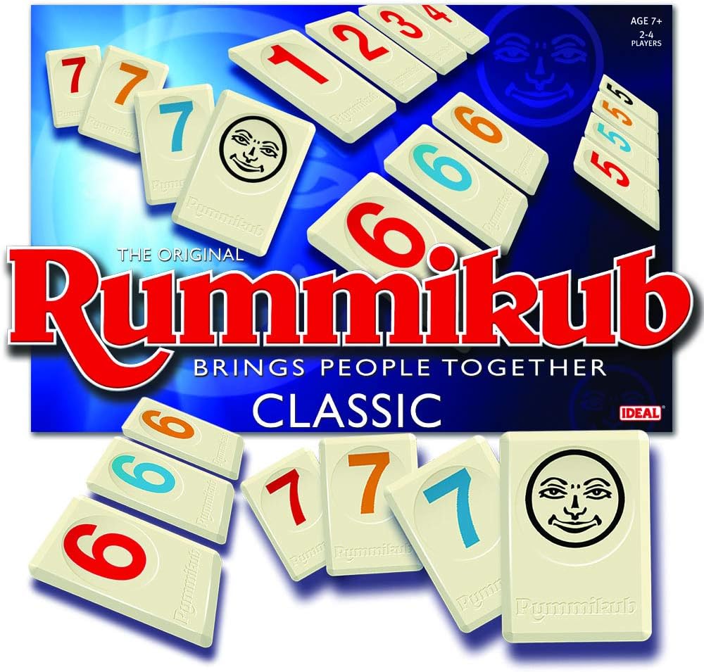 Ideal Rummikub Classic Numbers Strategy Game 8