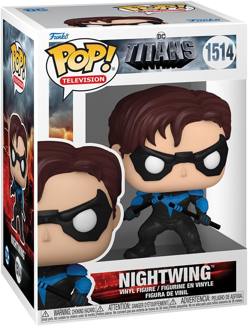 Funko Pop! TV: Titans - Nightwing Vinyl Figure (75877) 8